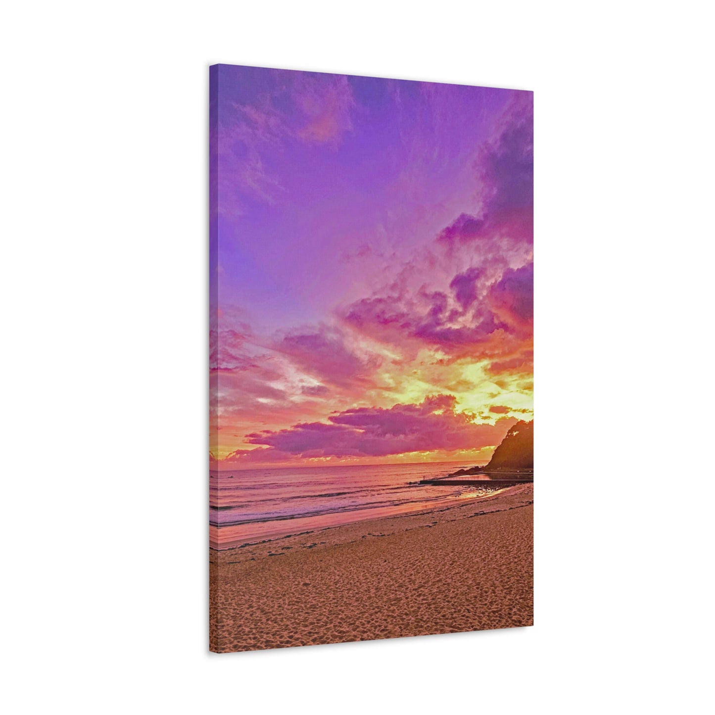 Rainbow Beach Sunrise Canvas Print