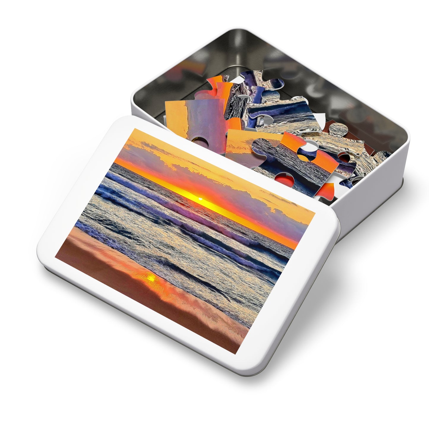 One Mile Sunrise Jigsaw Puzzle