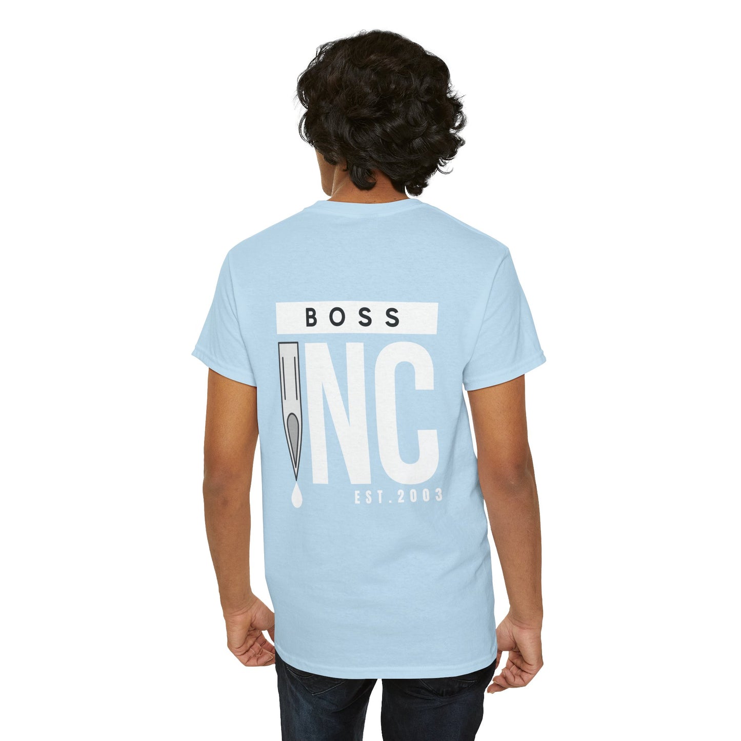 BOSS INC Large Back Logo Cotton Tee