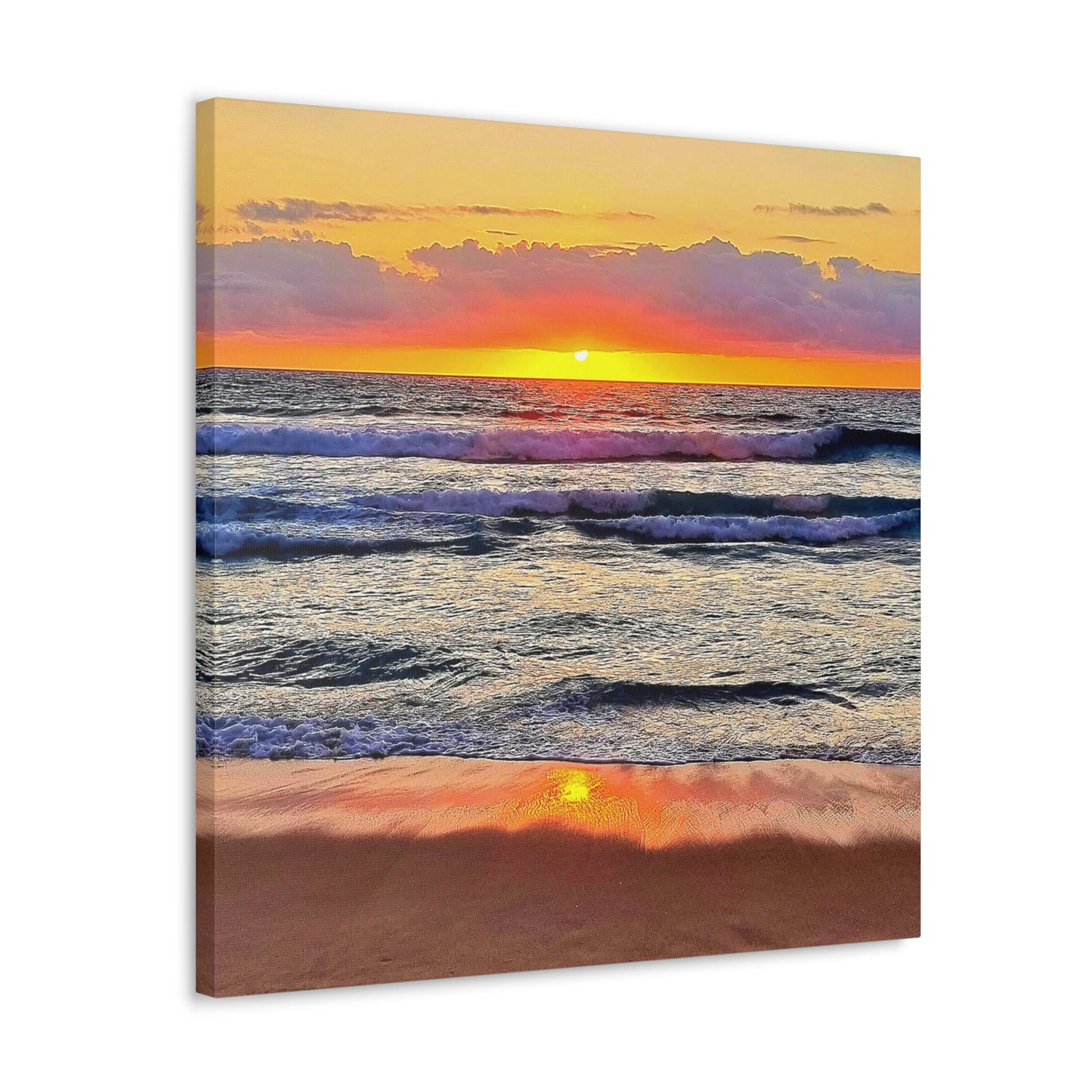 One Mile Sunrise Canvas Print
