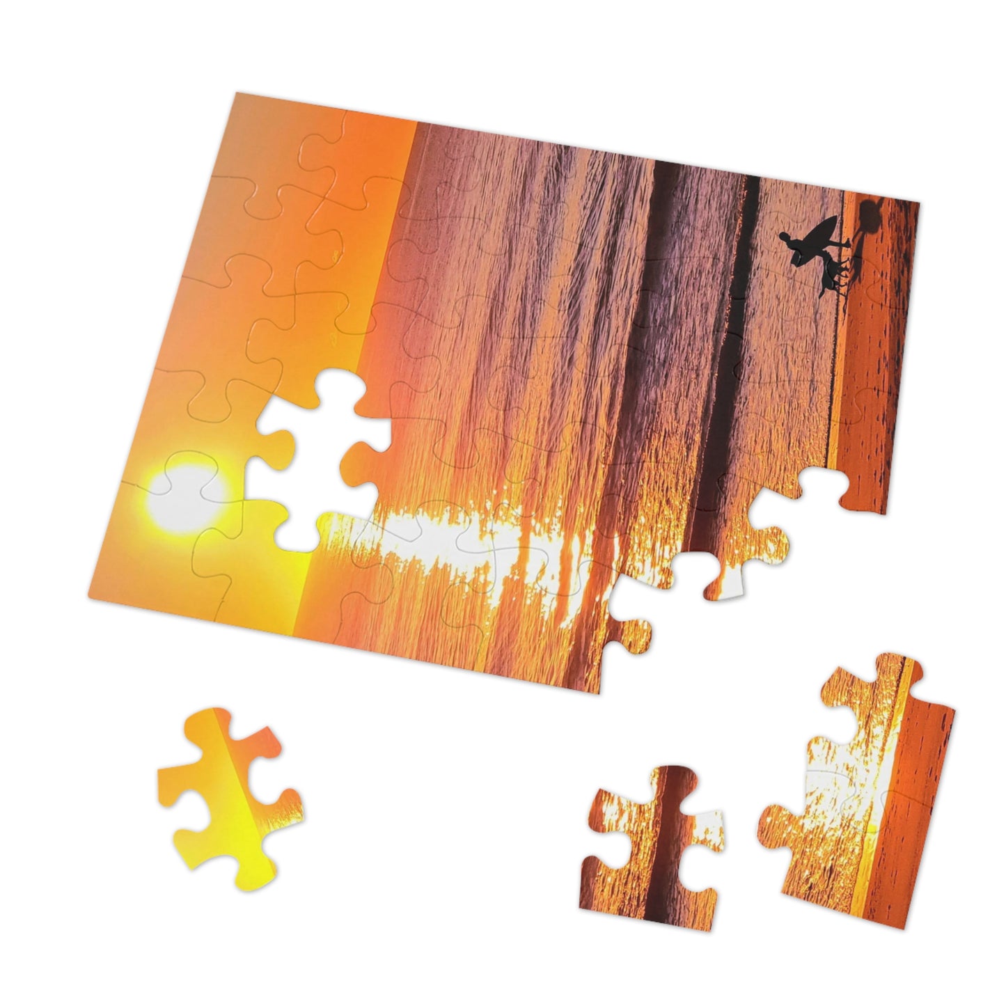 Sunrise Surfer Jigsaw Puzzle