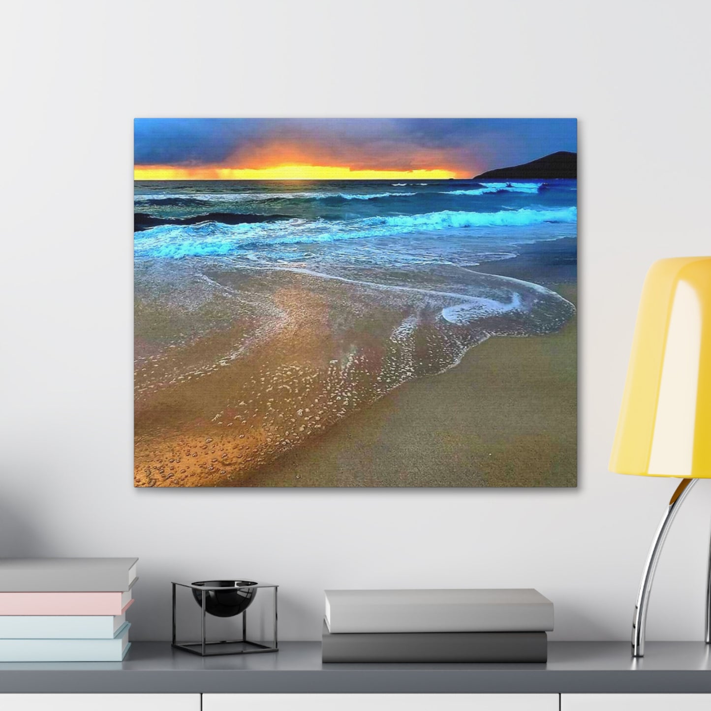 Golden One Mile Beach Canvas Print