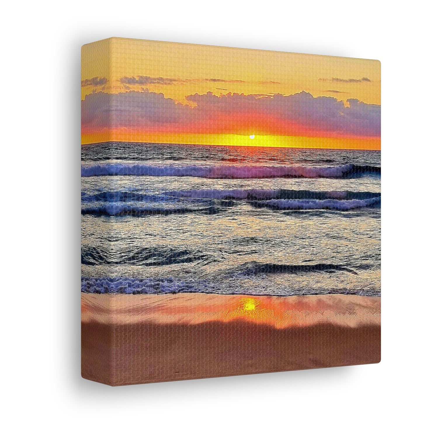 One Mile Sunrise Canvas Print