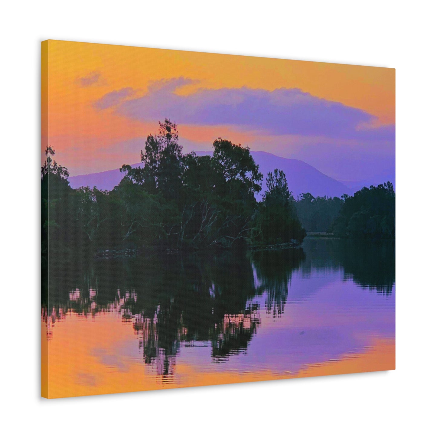 Breath of Morning Reflections Canvas Print