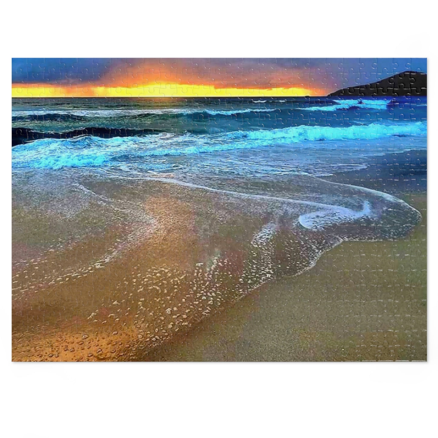 Golden One Mile Beach Jigsaw Puzzle