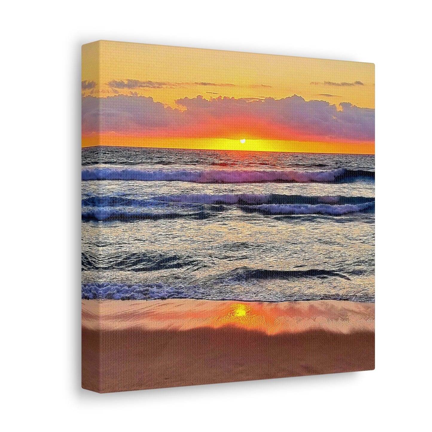 One Mile Sunrise Canvas Print