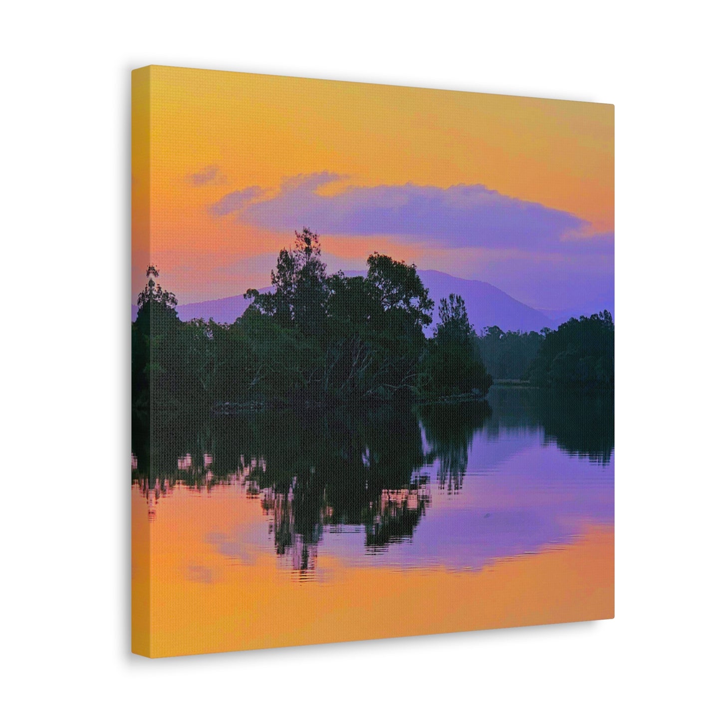 Breath of Morning Reflections Canvas Print