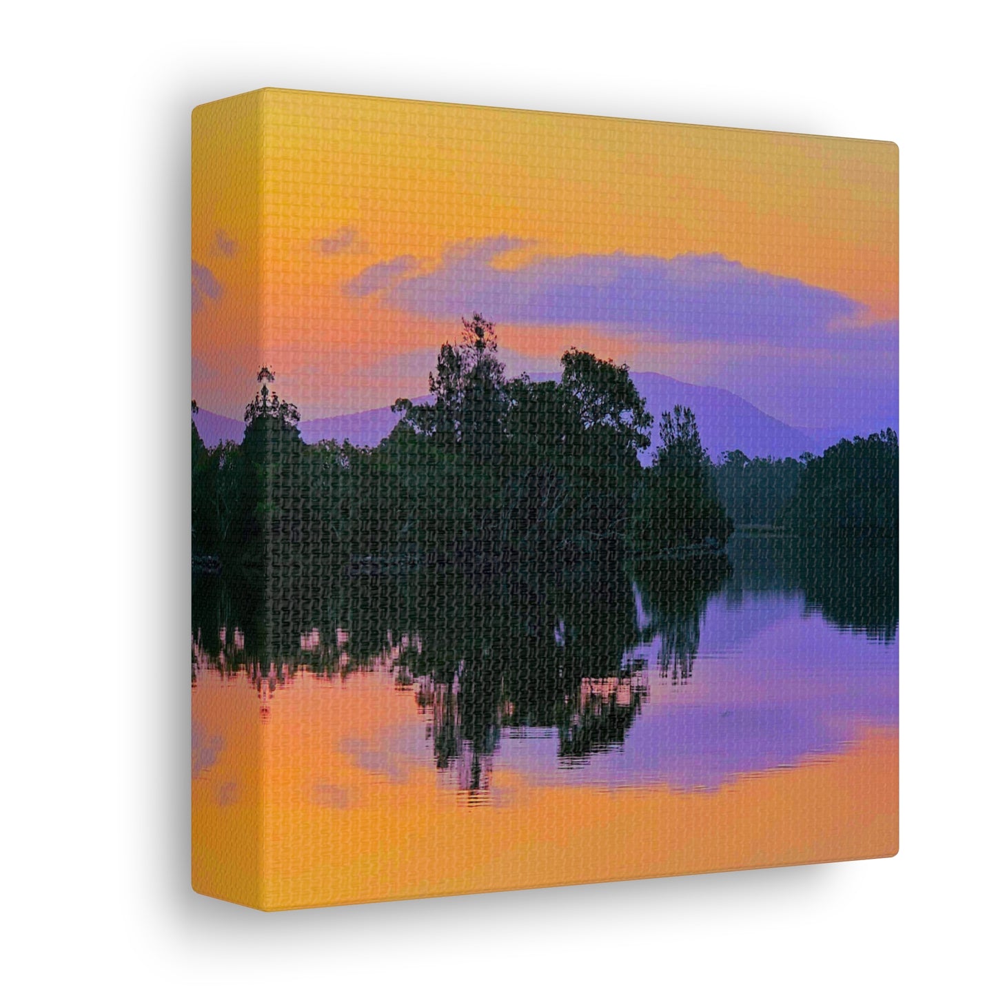 Breath of Morning Reflections Canvas Print