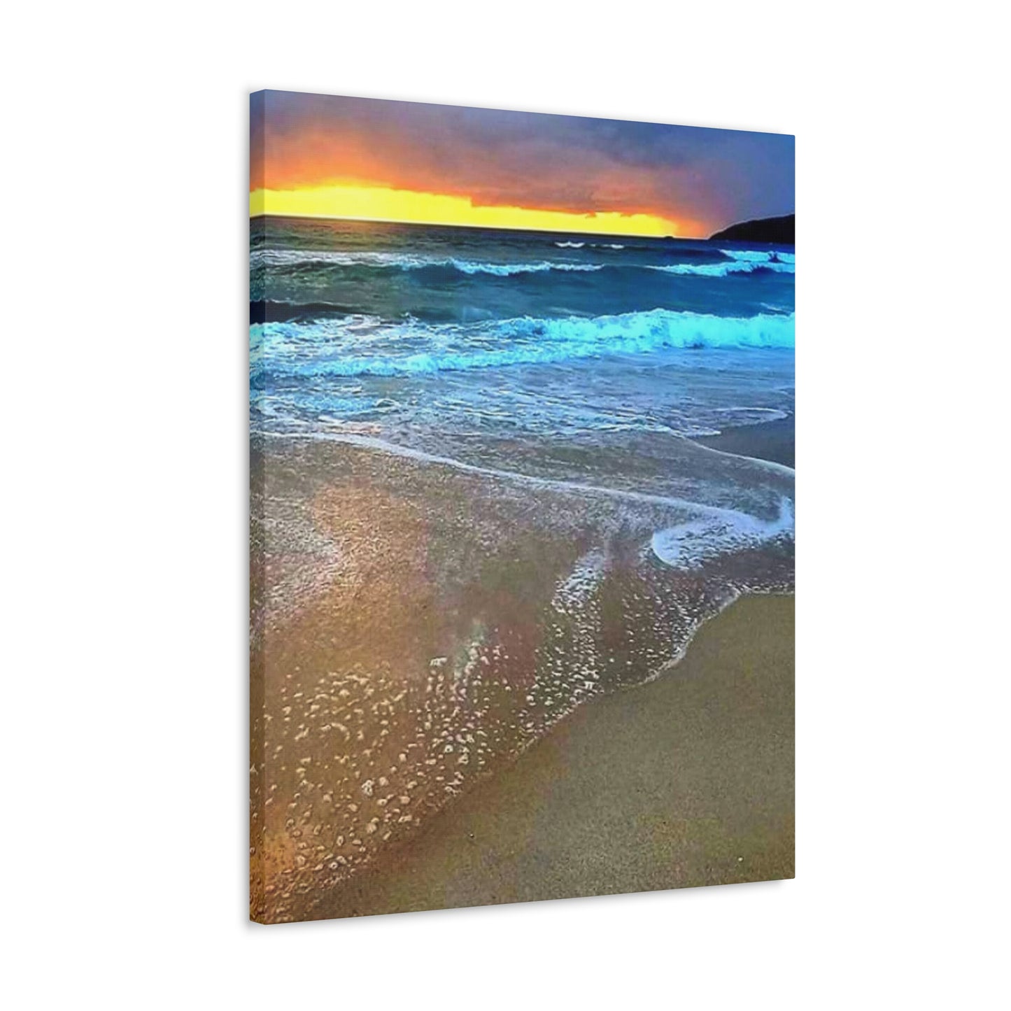 Golden One Mile Beach Canvas Print