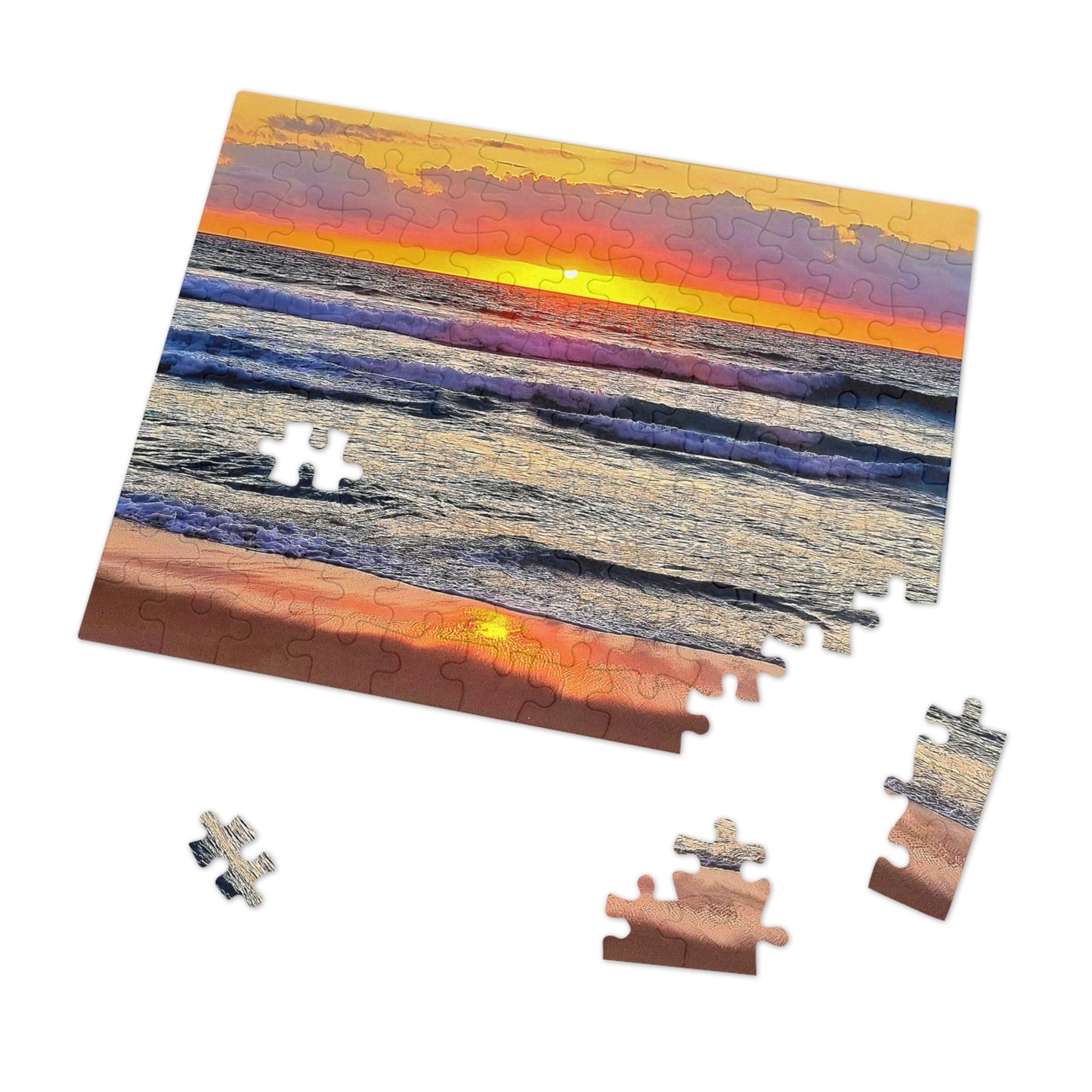 One Mile Sunrise Jigsaw Puzzle