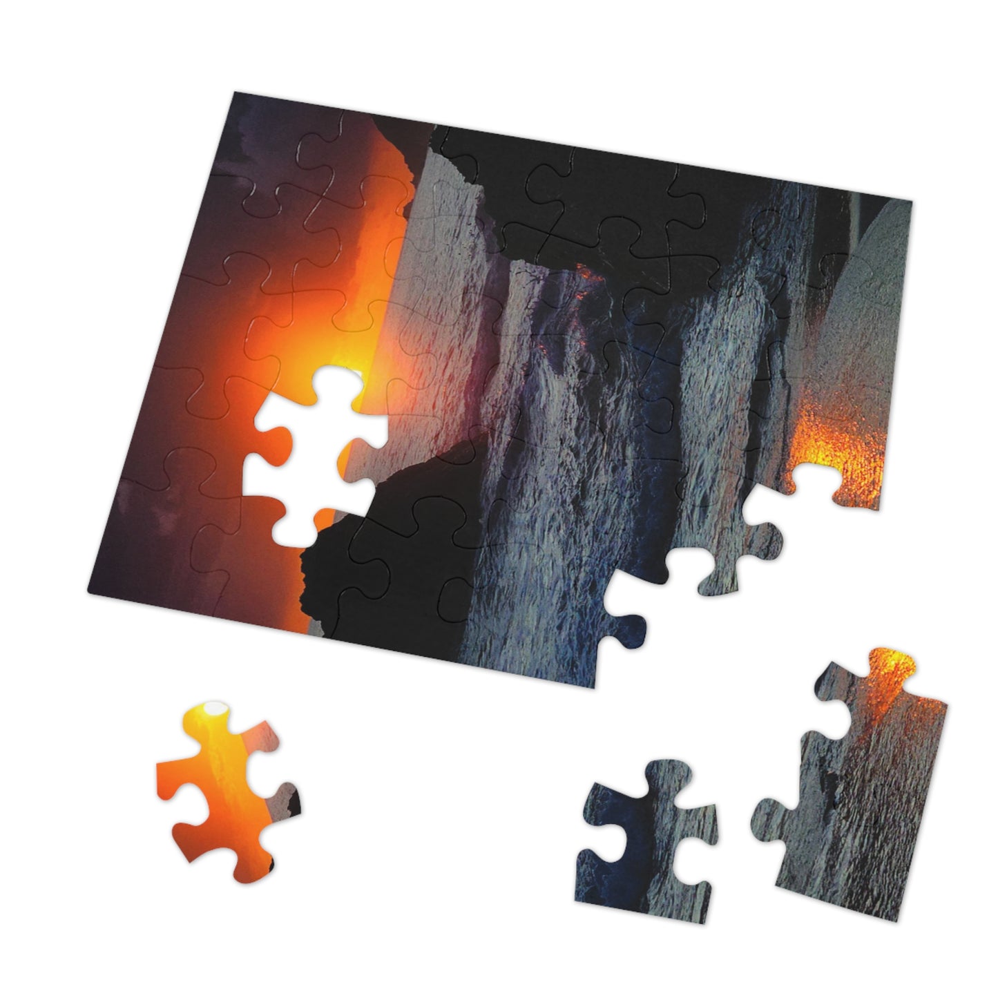 Dark Sunrise Jigsaw Puzzle