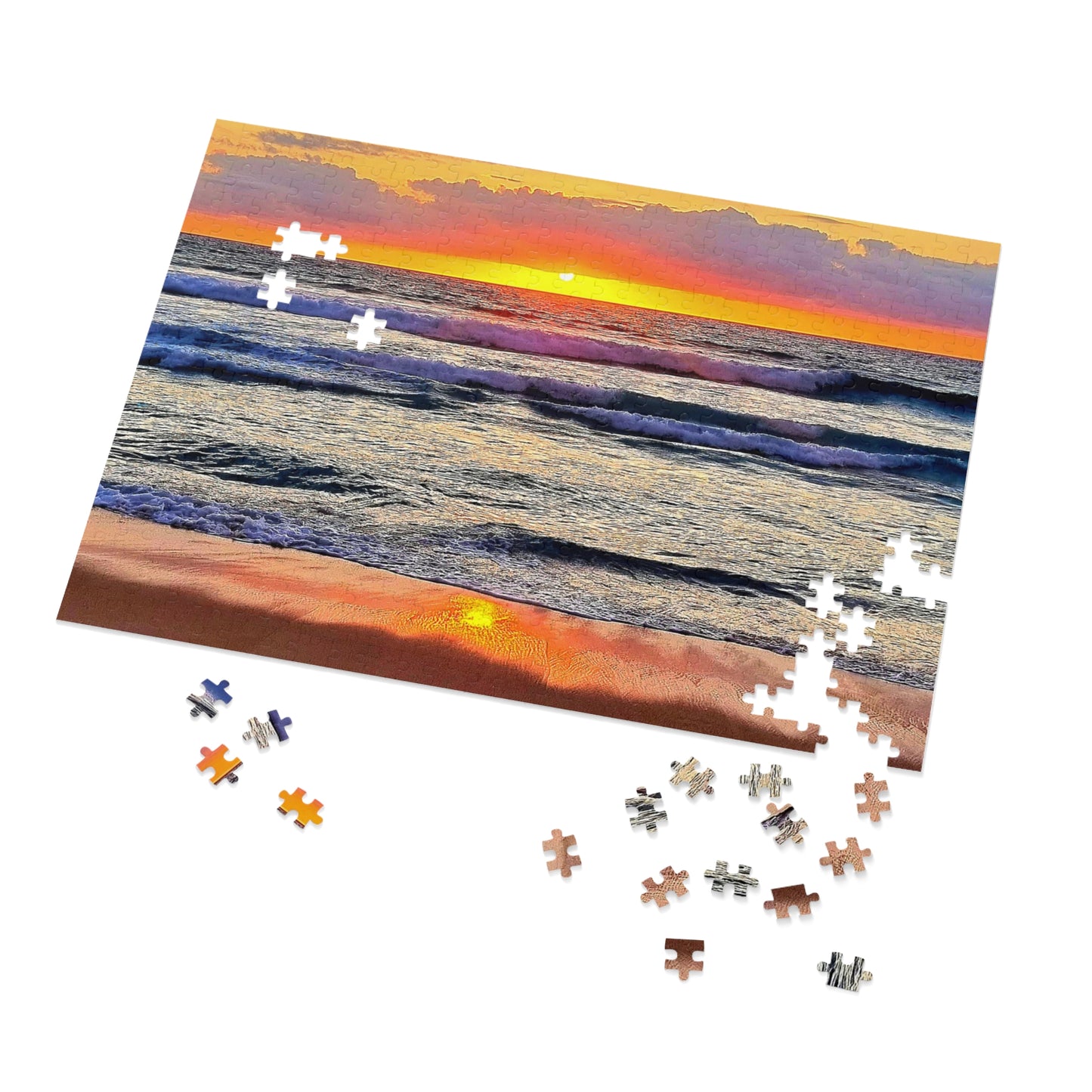One Mile Sunrise Jigsaw Puzzle