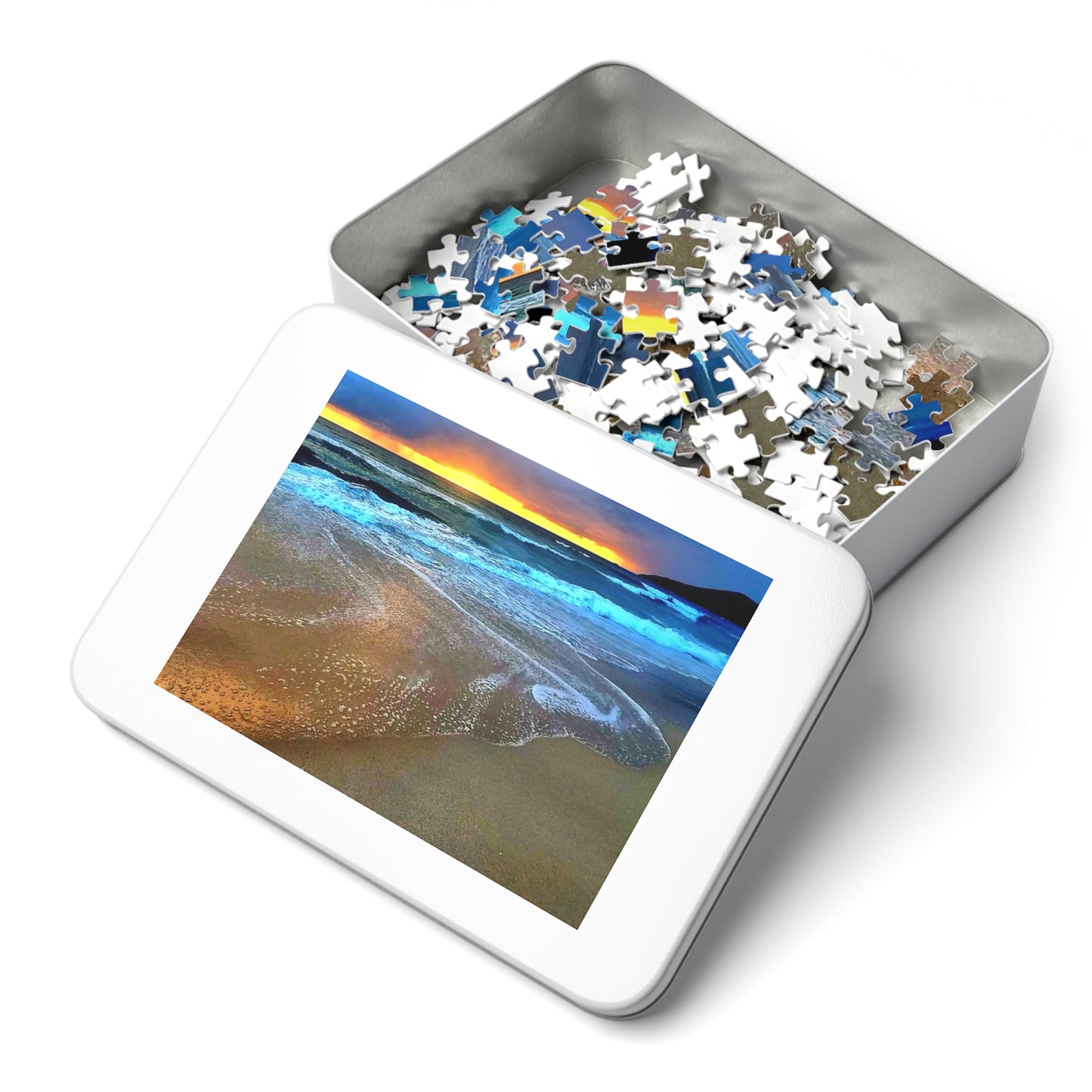 Golden One Mile Beach Jigsaw Puzzle