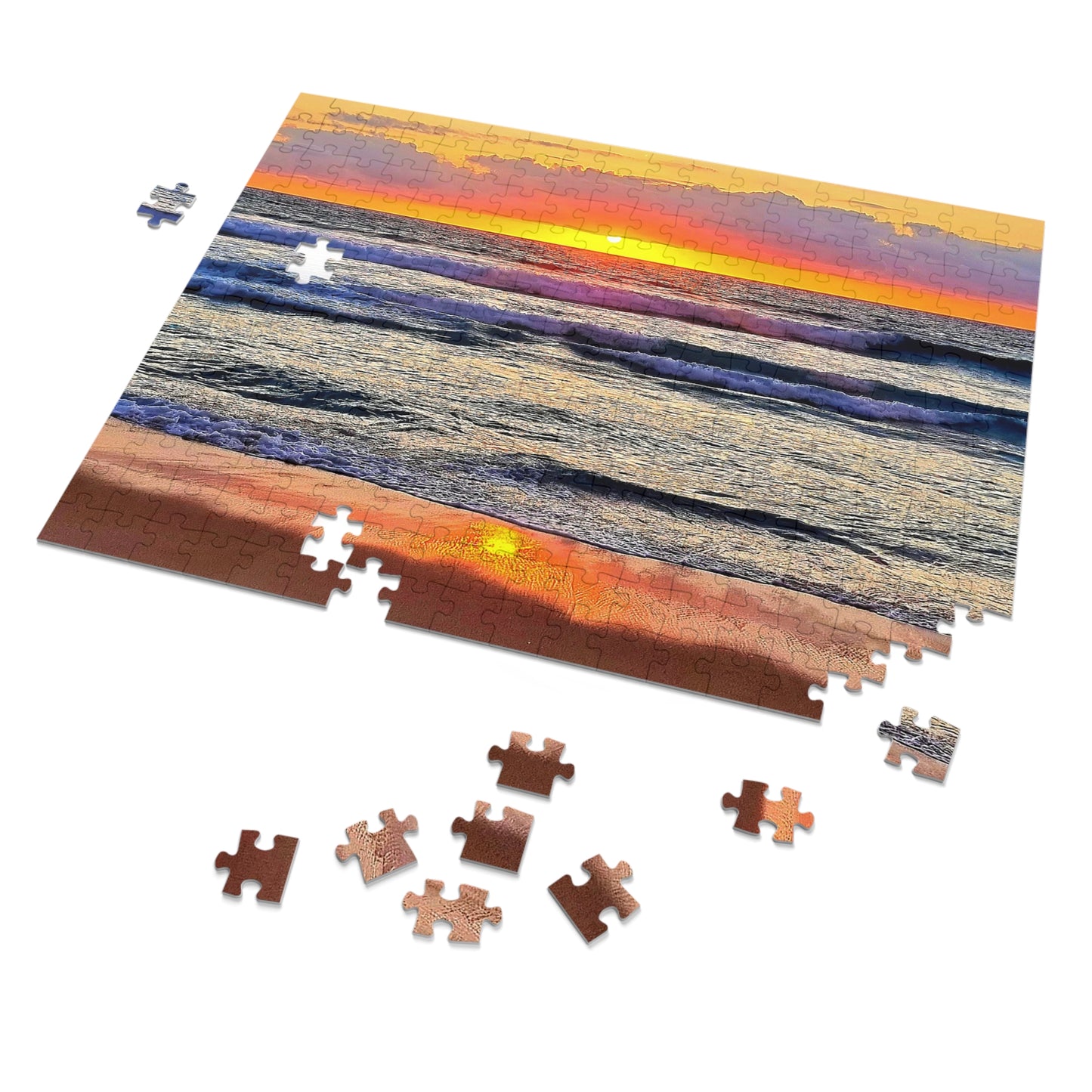 One Mile Sunrise Jigsaw Puzzle