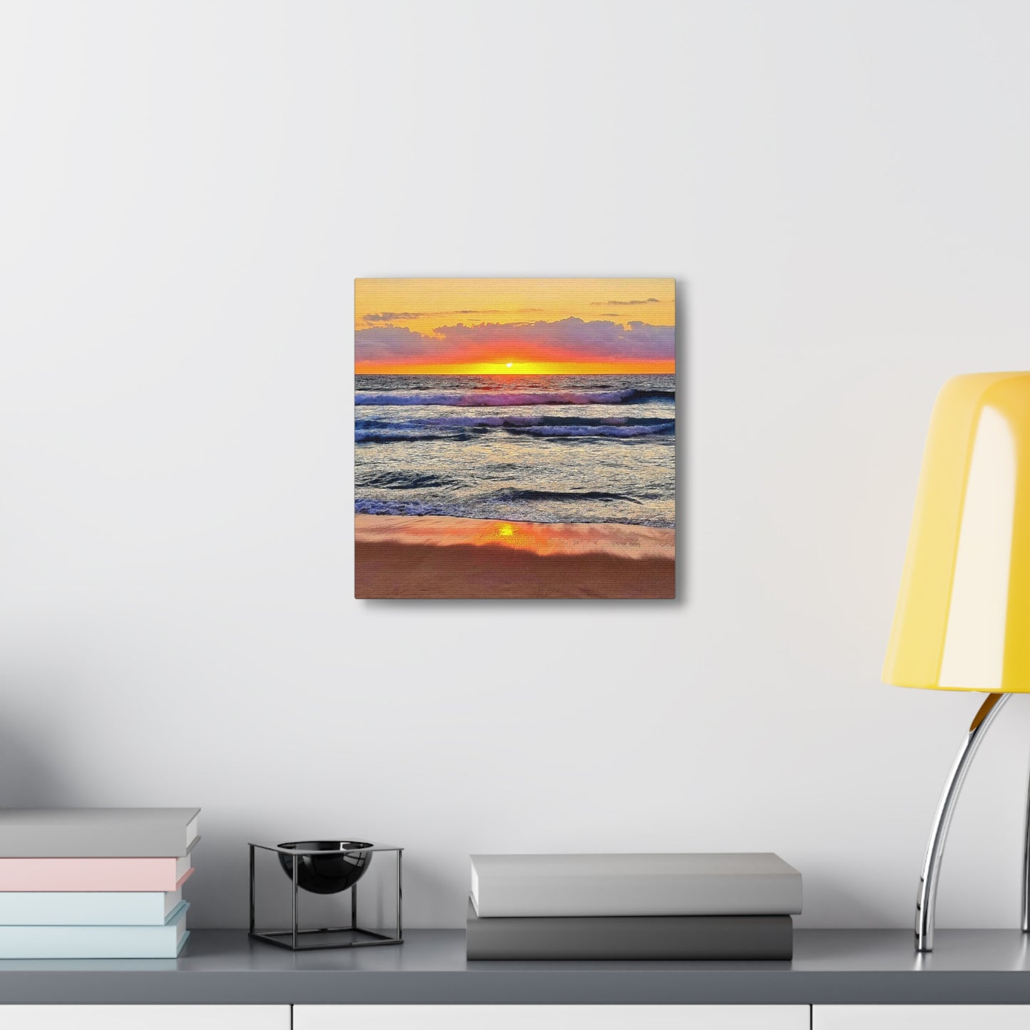 One Mile Sunrise Canvas Print