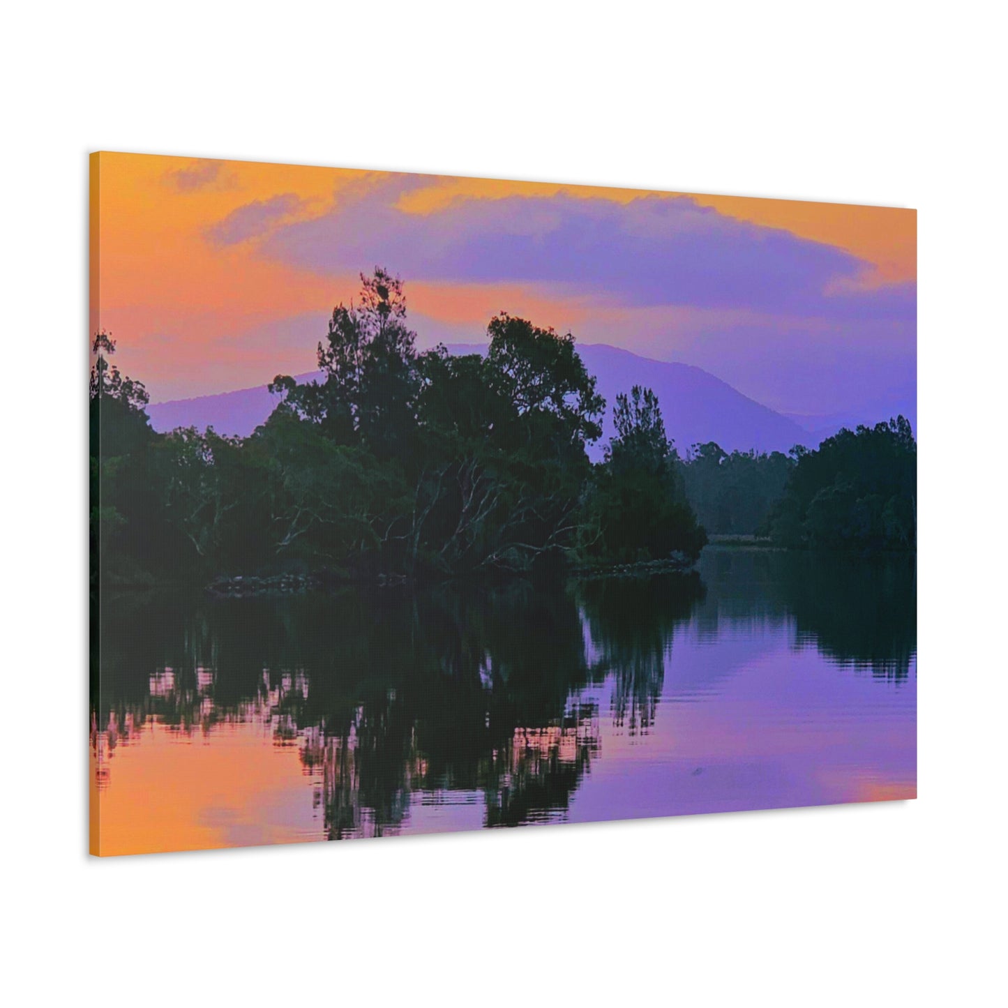 Breath of Morning Reflections Canvas Print