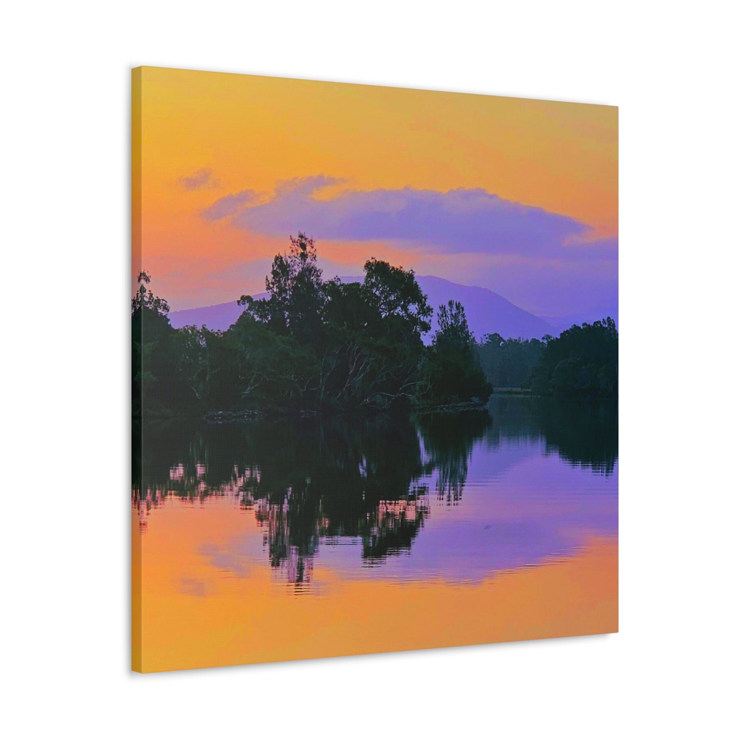 Breath of Morning Reflections Canvas Print