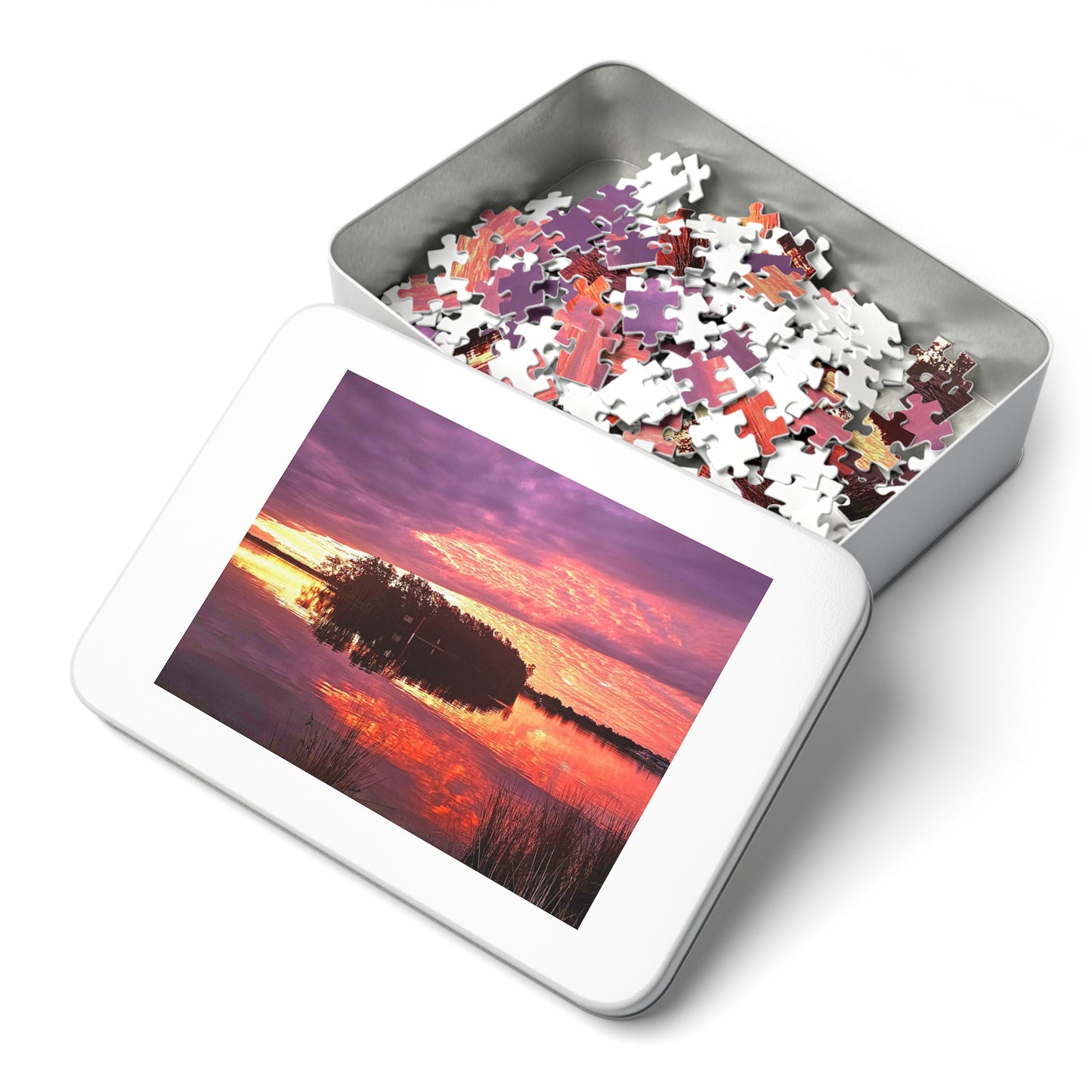 Wallis Lake Reflections Jigsaw Puzzle