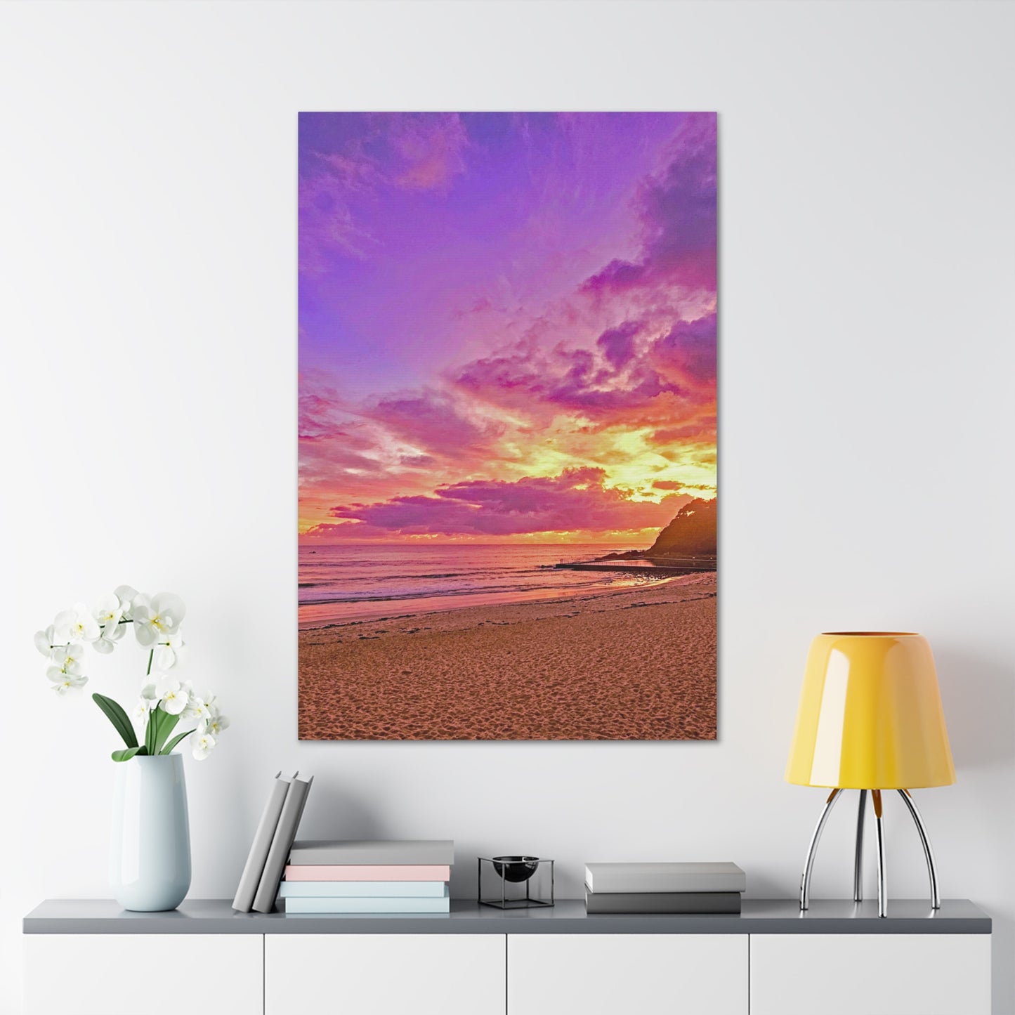 Rainbow Beach Sunrise Canvas Print