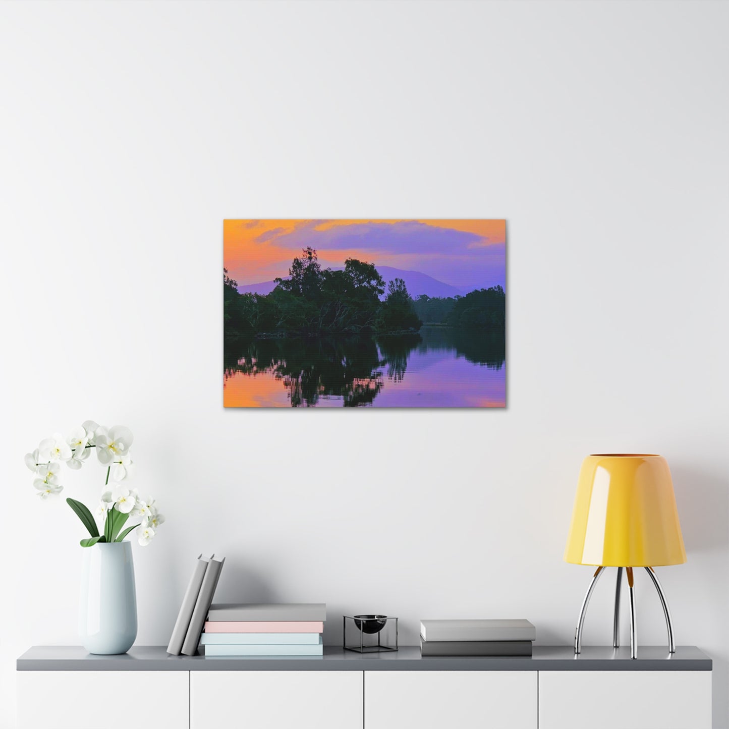 Breath of Morning Reflections Canvas Print