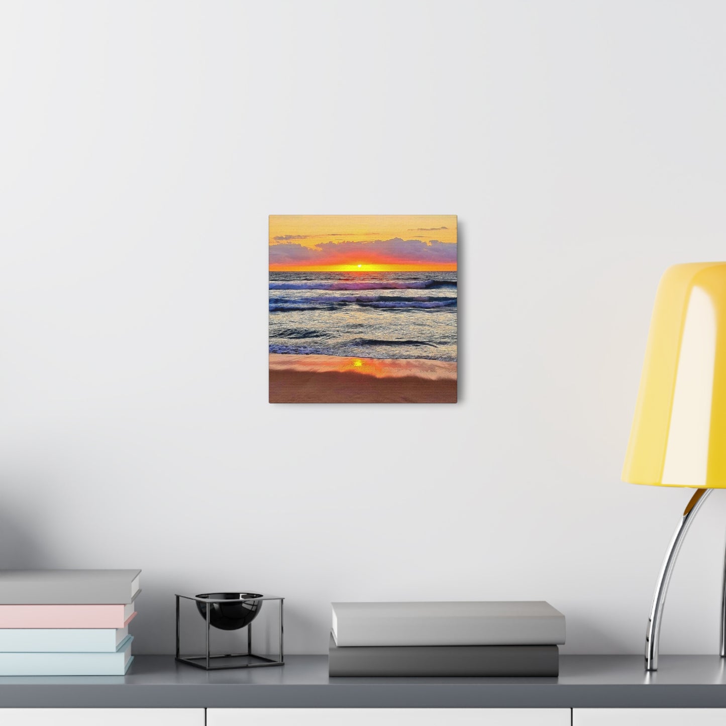 One Mile Sunrise Canvas Print
