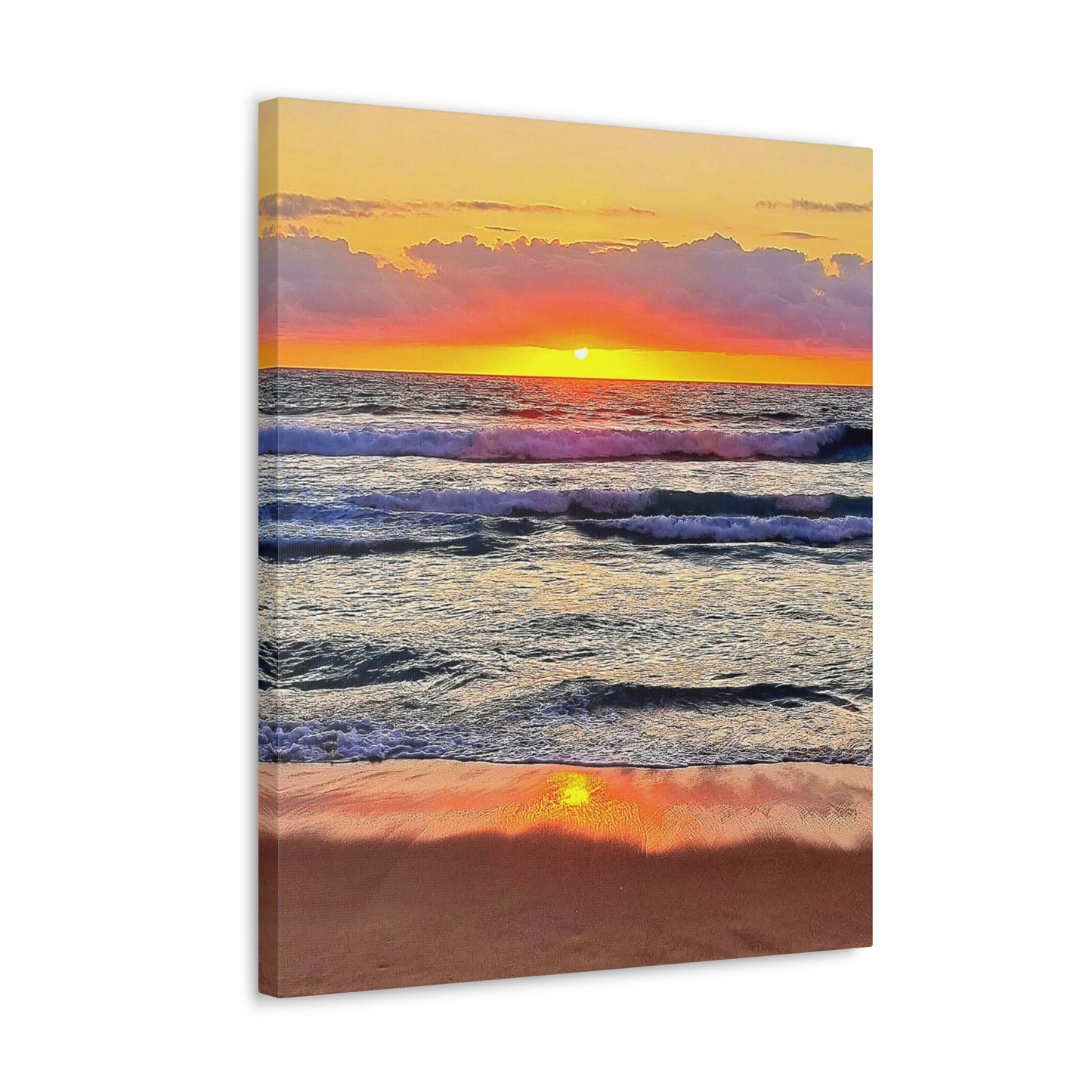 One Mile Sunrise Canvas Print