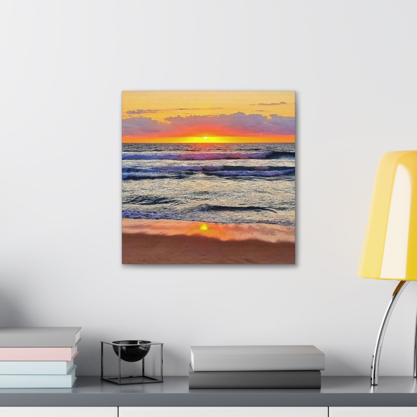 One Mile Sunrise Canvas Print