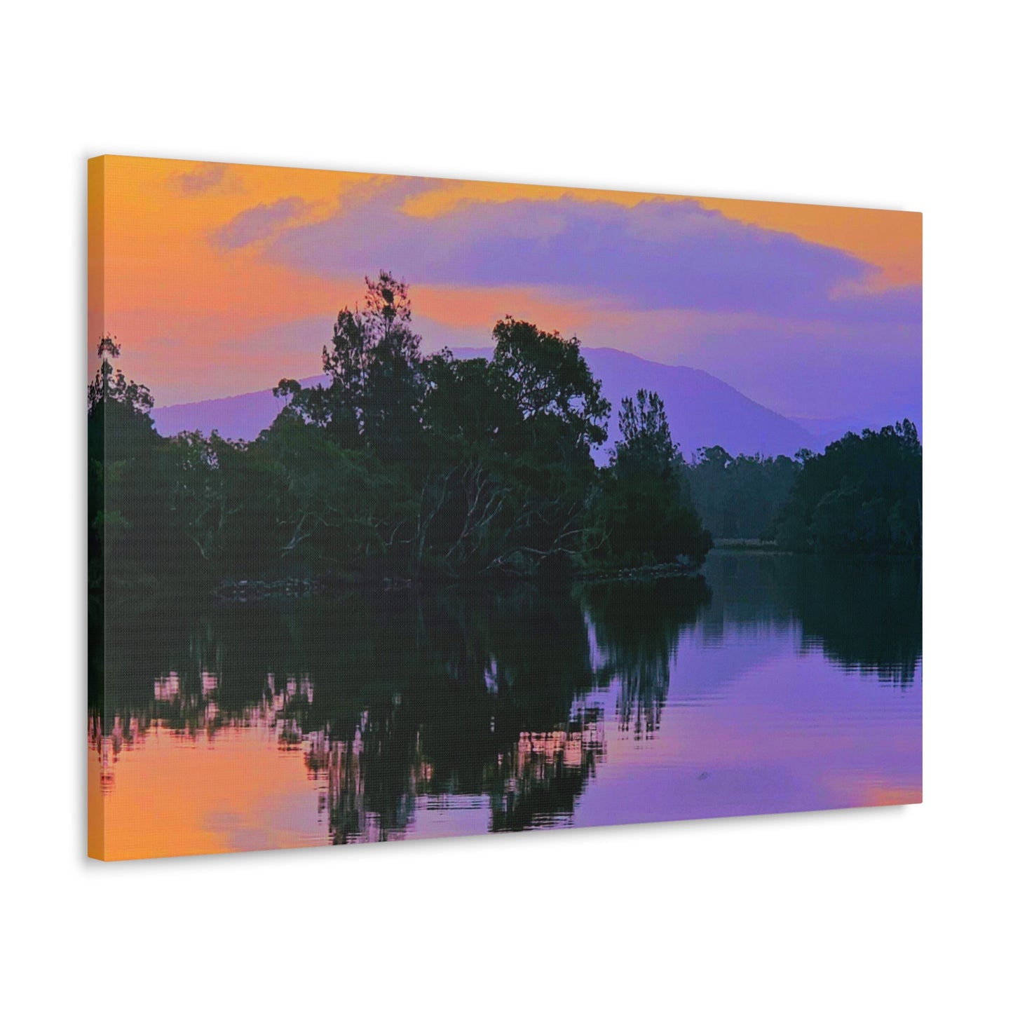 Breath of Morning Reflections Canvas Print