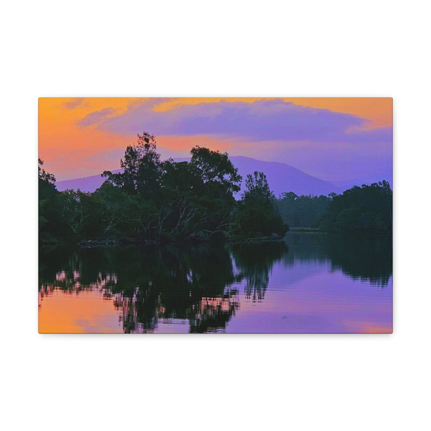 Breath of Morning Reflections Canvas Print