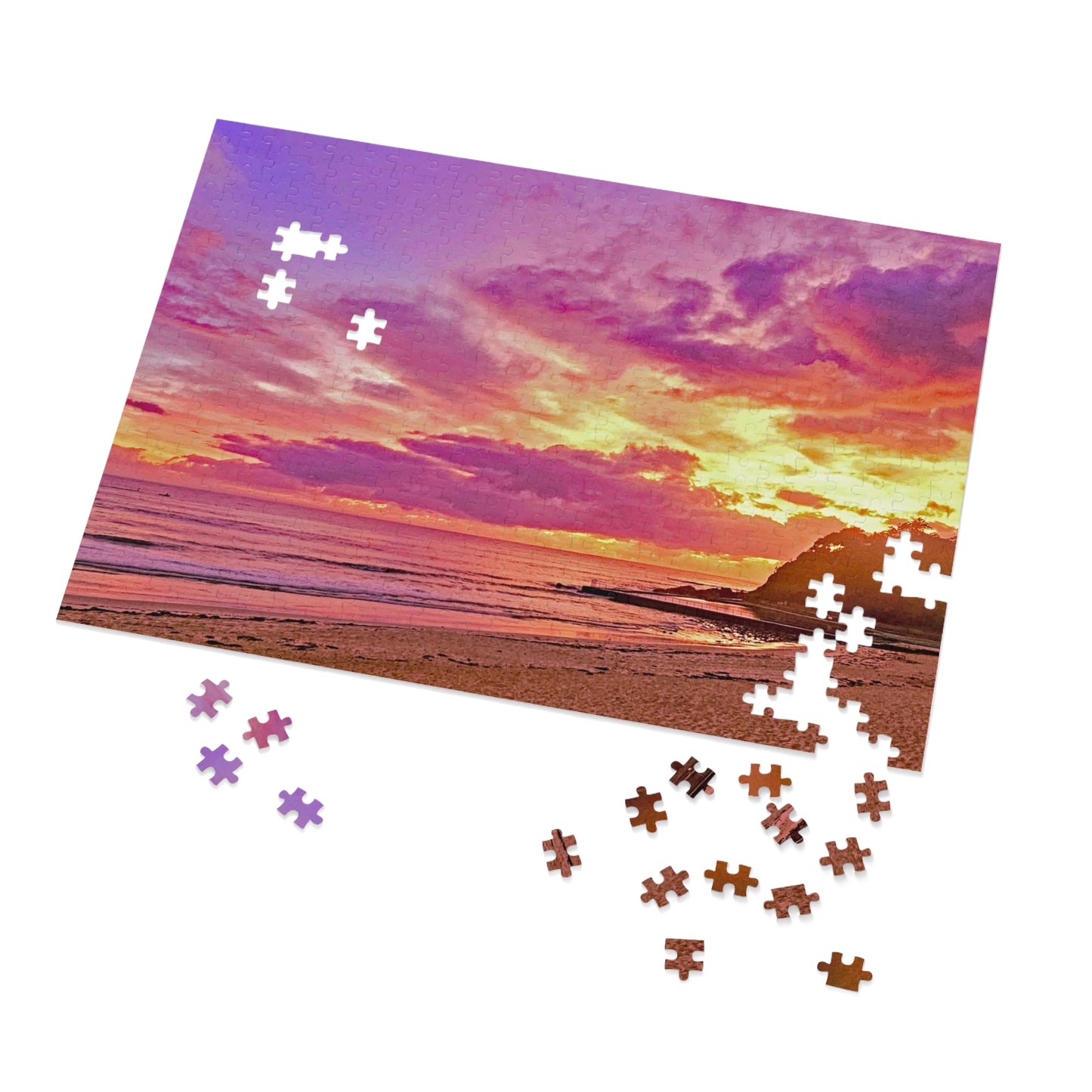 Rainbow Beach Sunrise Jigsaw Puzzle