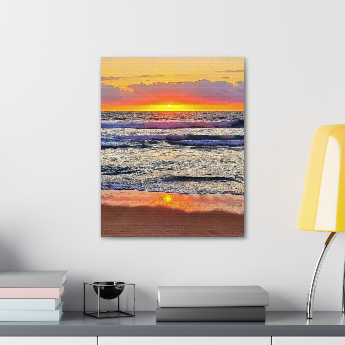 One Mile Sunrise Canvas Print