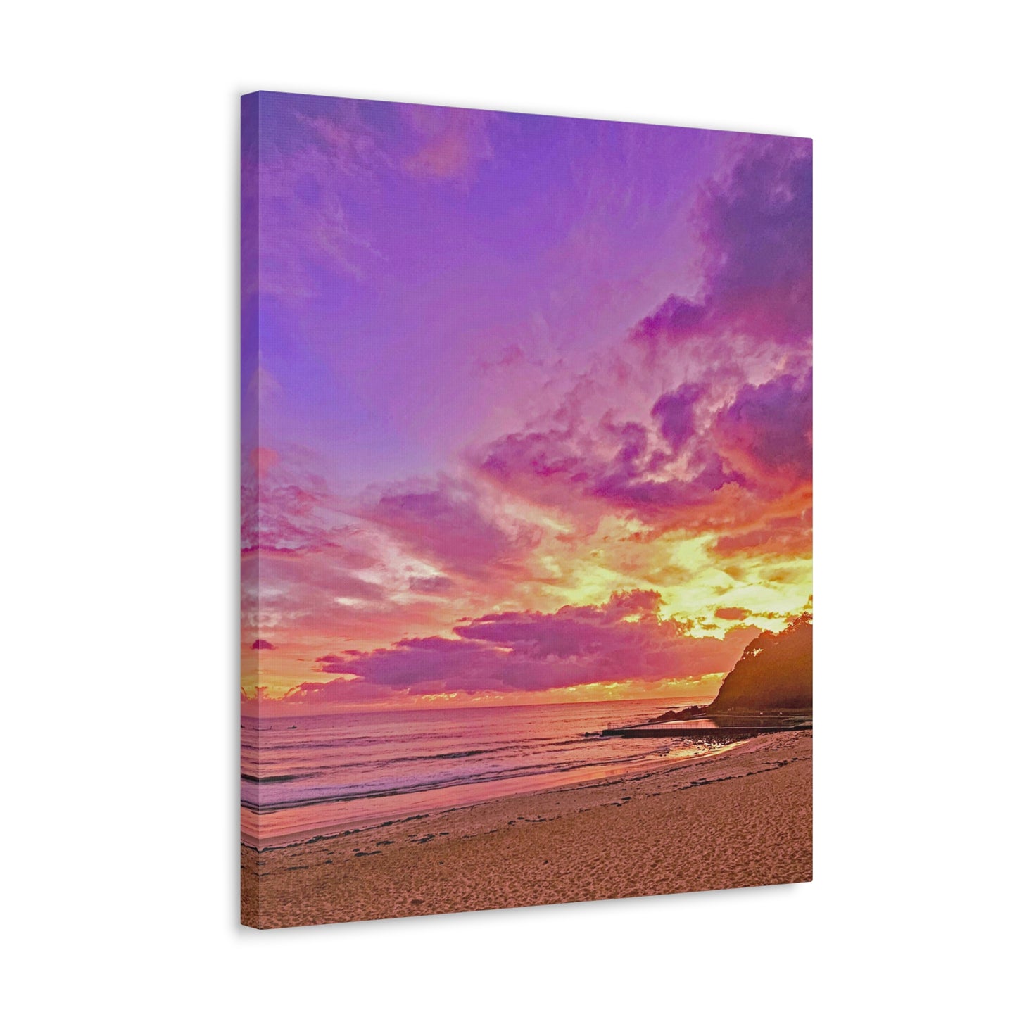 Rainbow Beach Sunrise Canvas Print