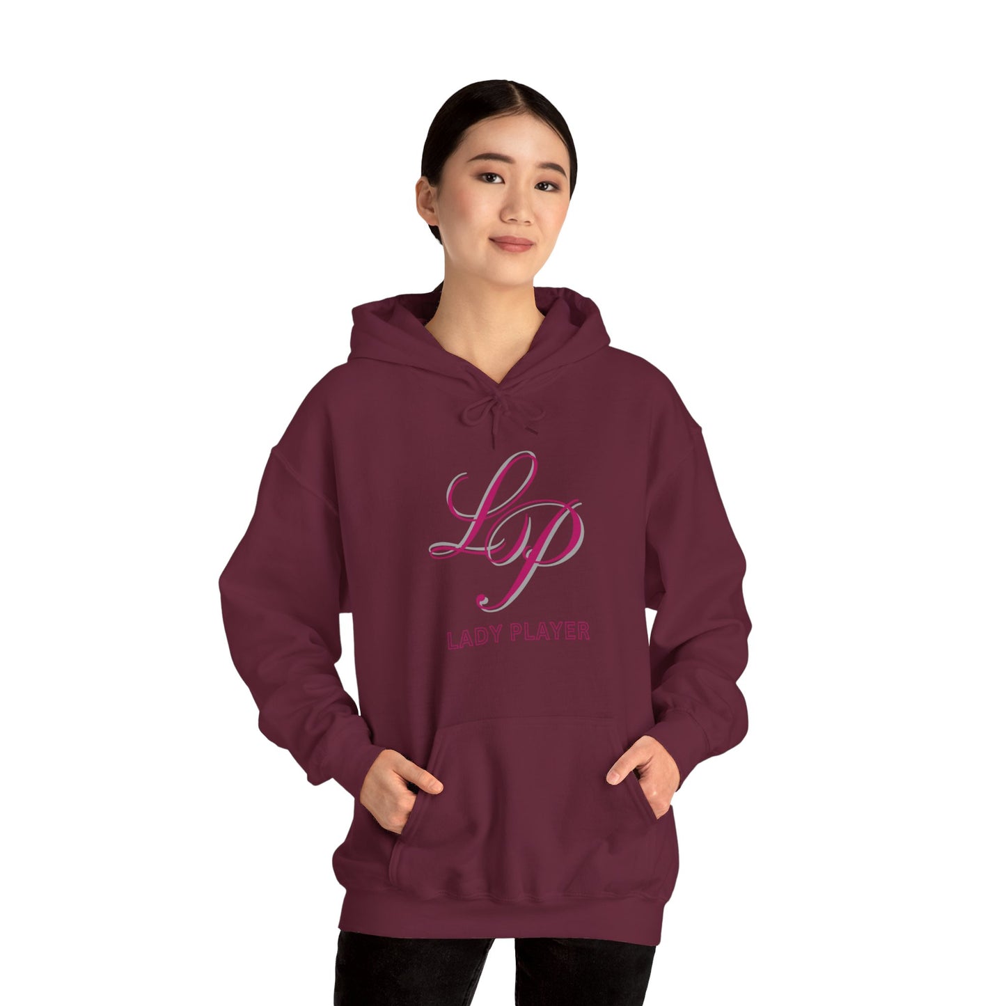 Lady Player Front Monogram LP Hoodie Multi Colours