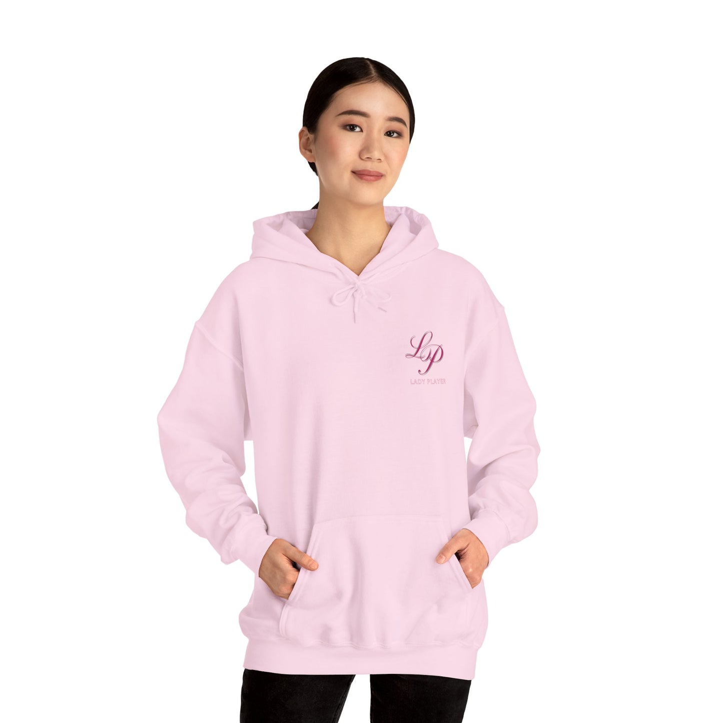 Lady Player Boss Lady Back Logo Hoodie Multi Colours