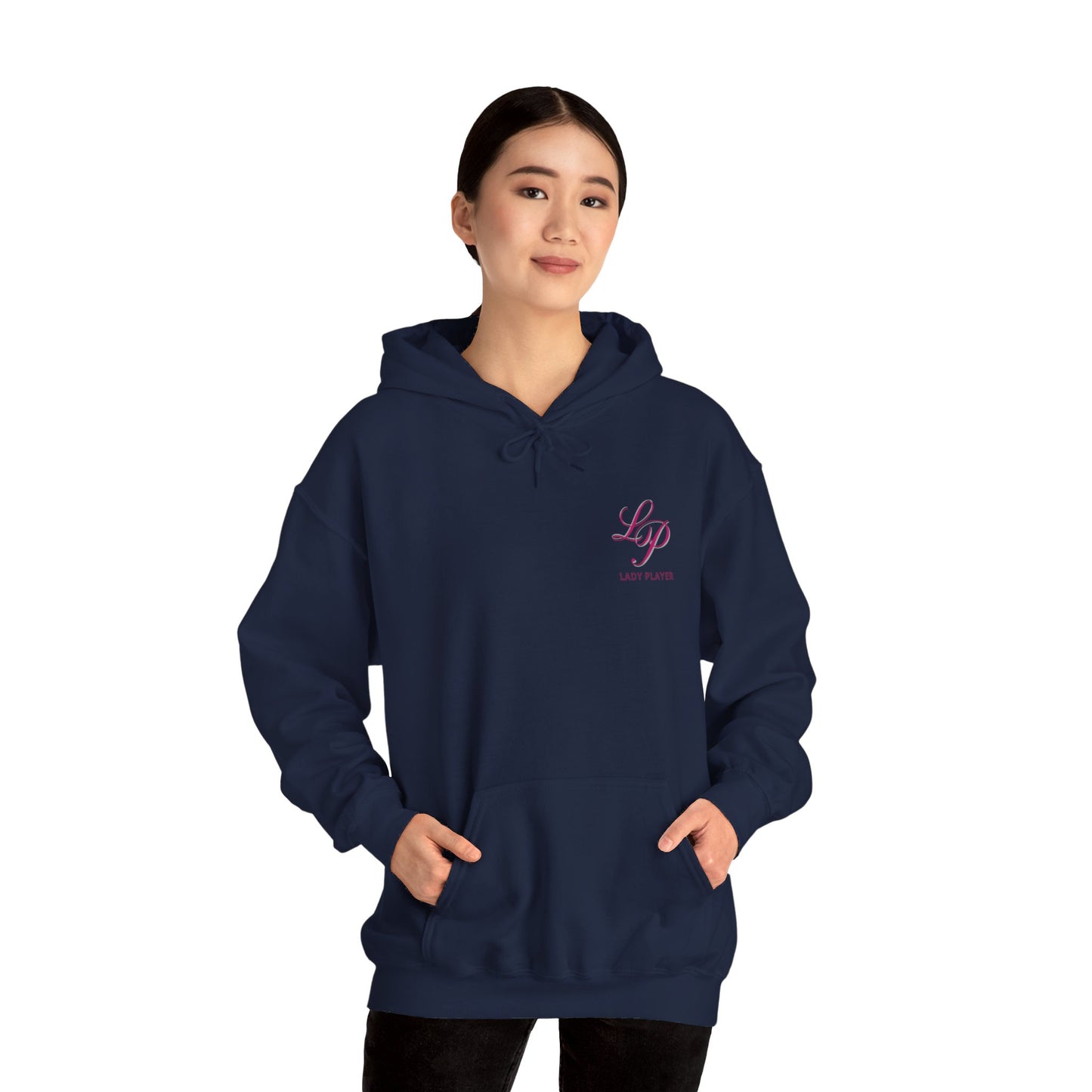 Lady Player Boss Lady Back Logo Hoodie Multi Colours