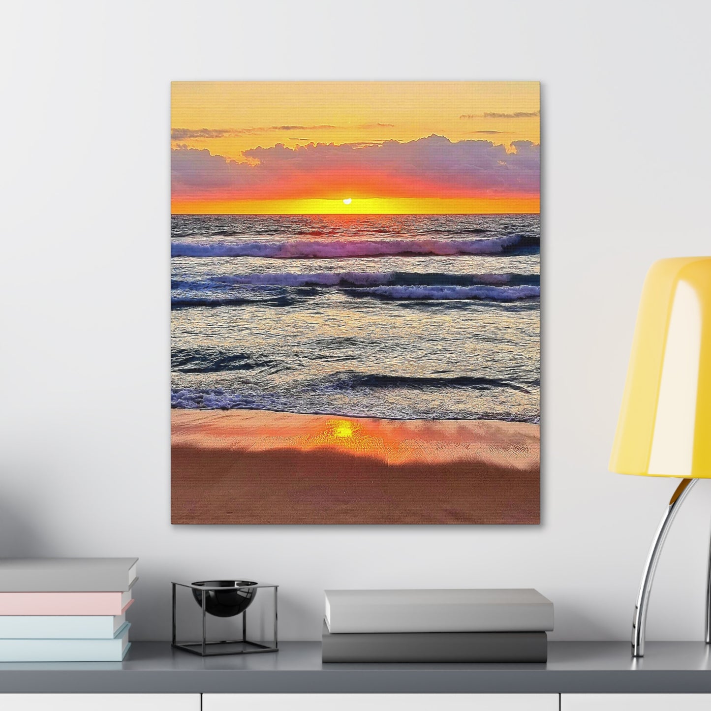 One Mile Sunrise Canvas Print