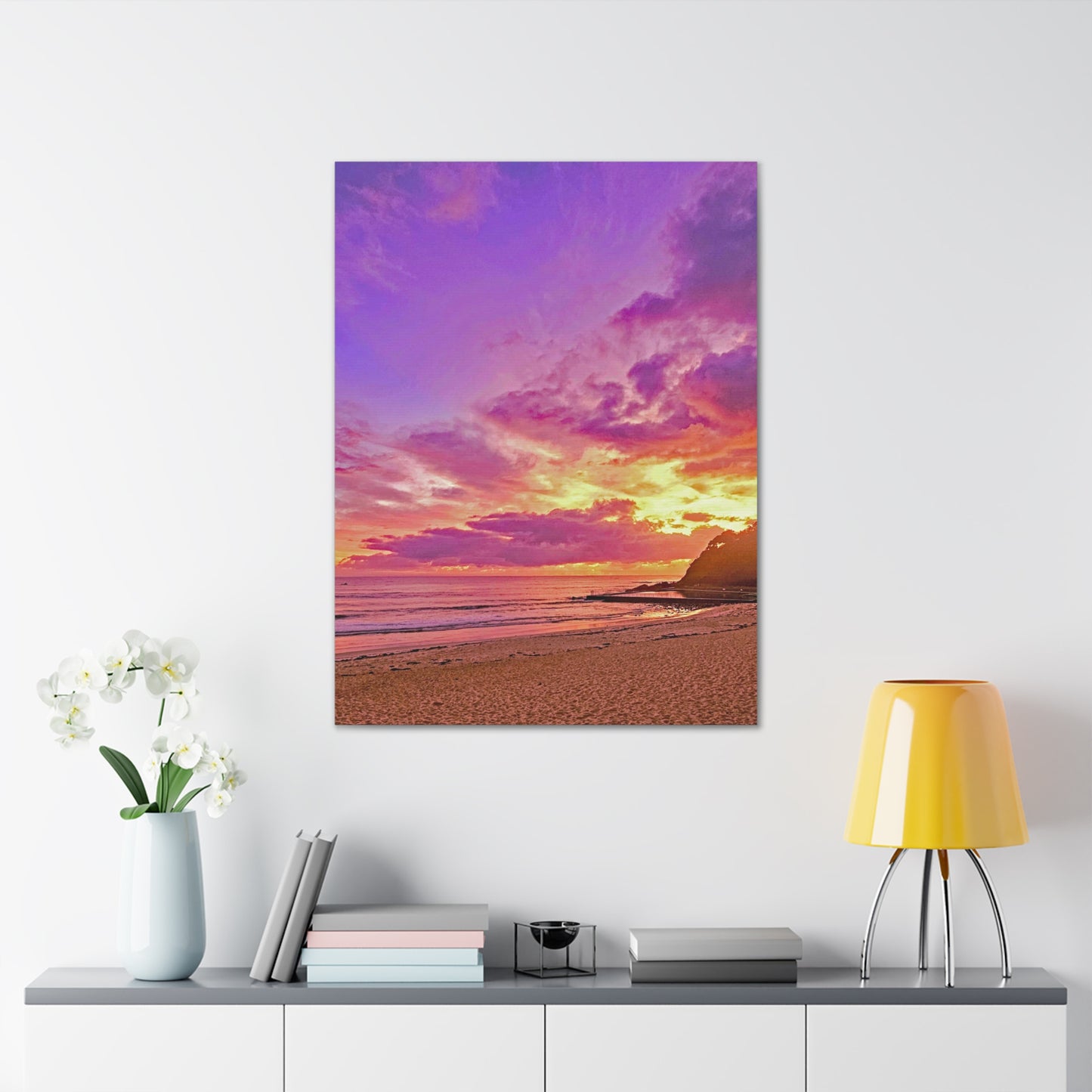 Rainbow Beach Sunrise Canvas Print