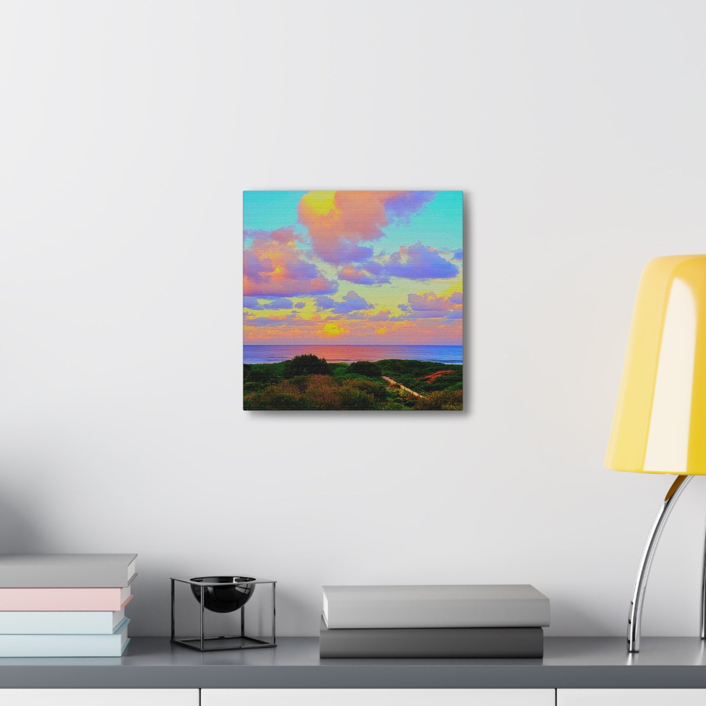 Cotton Candy Skies Canvas Print