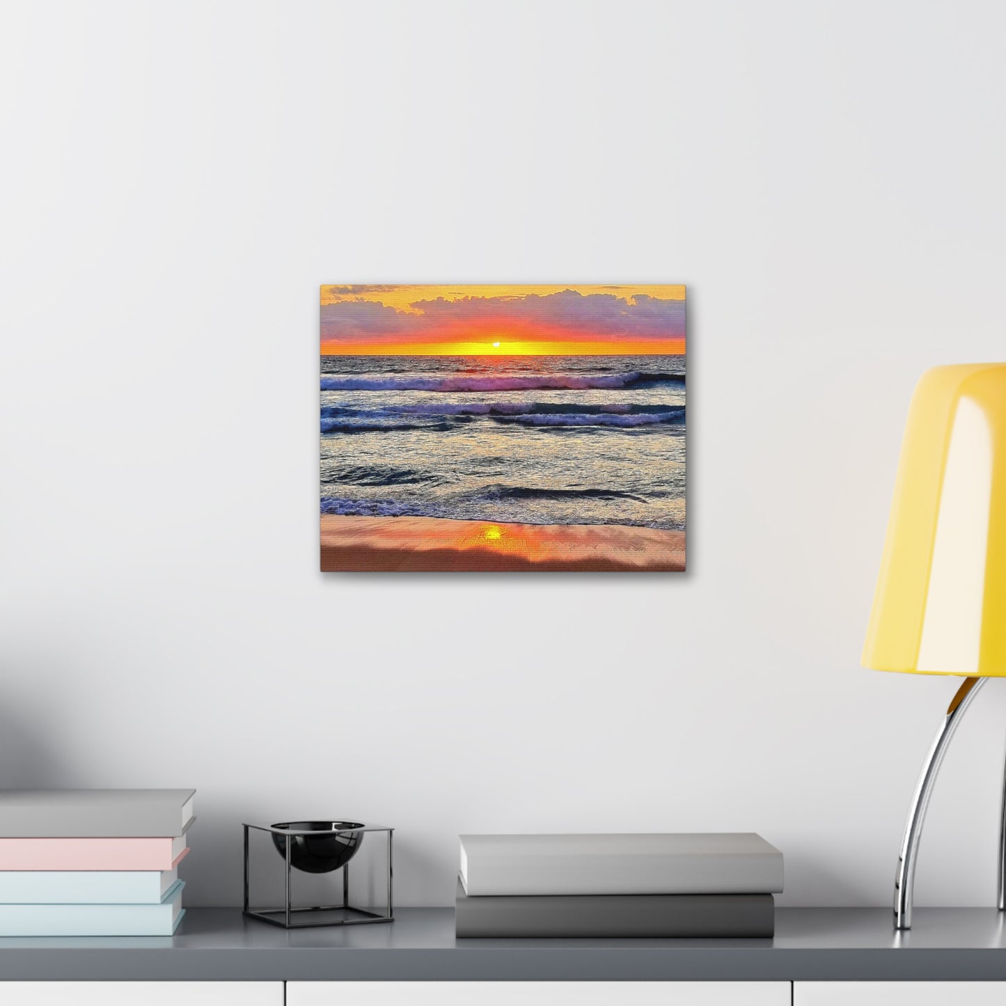 One Mile Sunrise Canvas Print