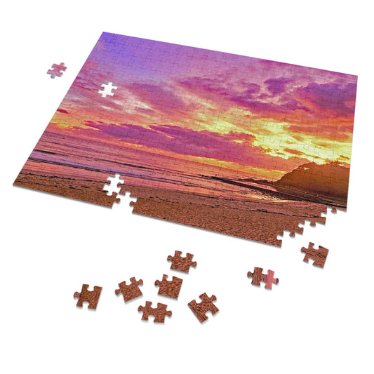 Rainbow Beach Sunrise Jigsaw Puzzle
