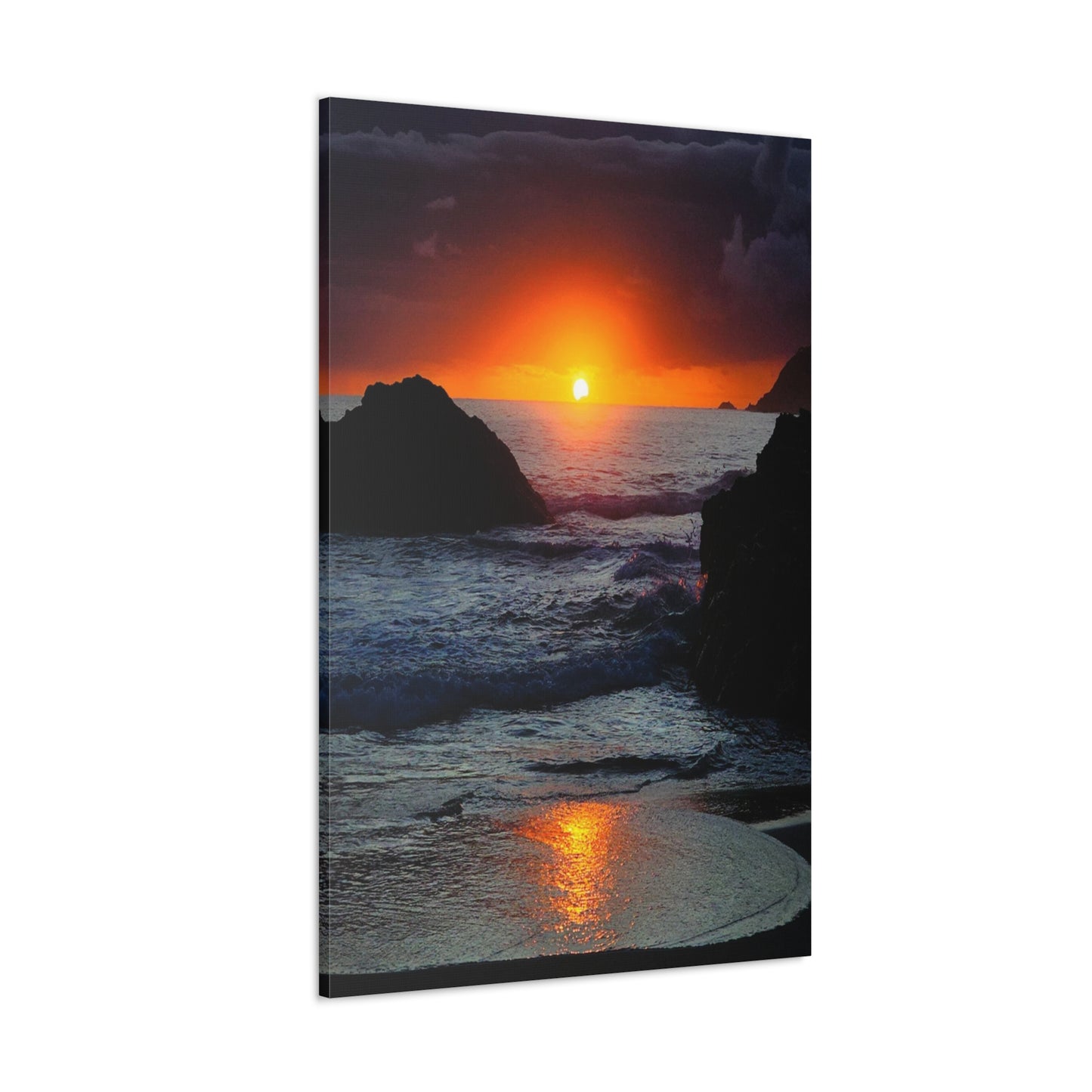 Dark Sunrise Canvas Print