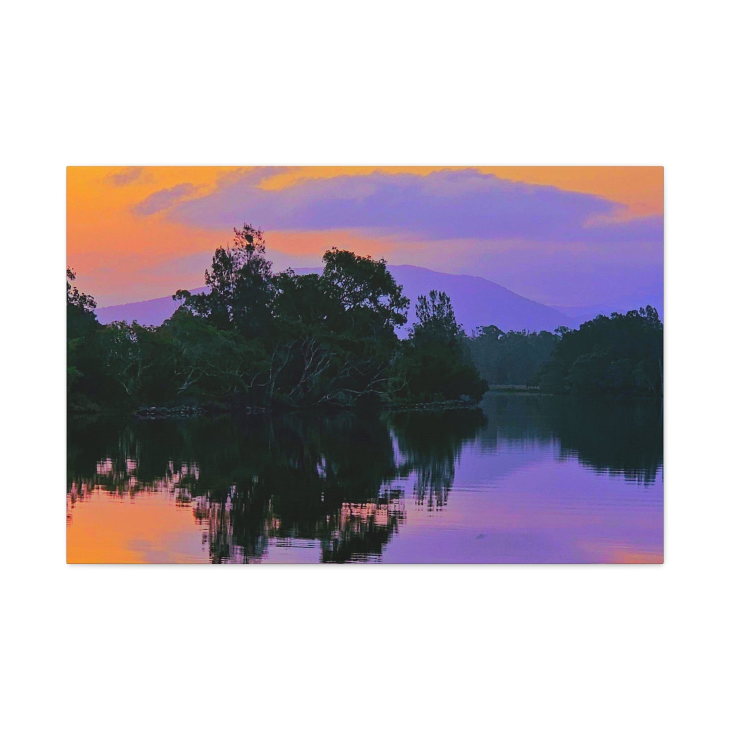Breath of Morning Reflections Canvas Print