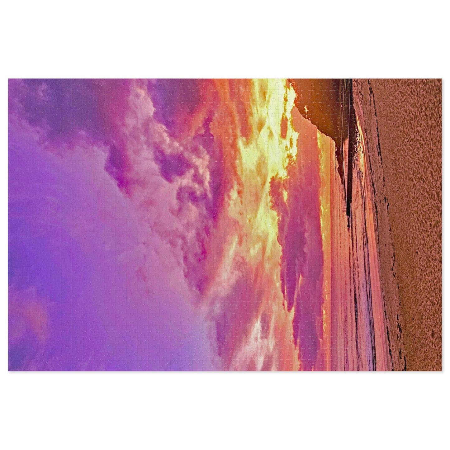 Rainbow Beach Sunrise Jigsaw Puzzle