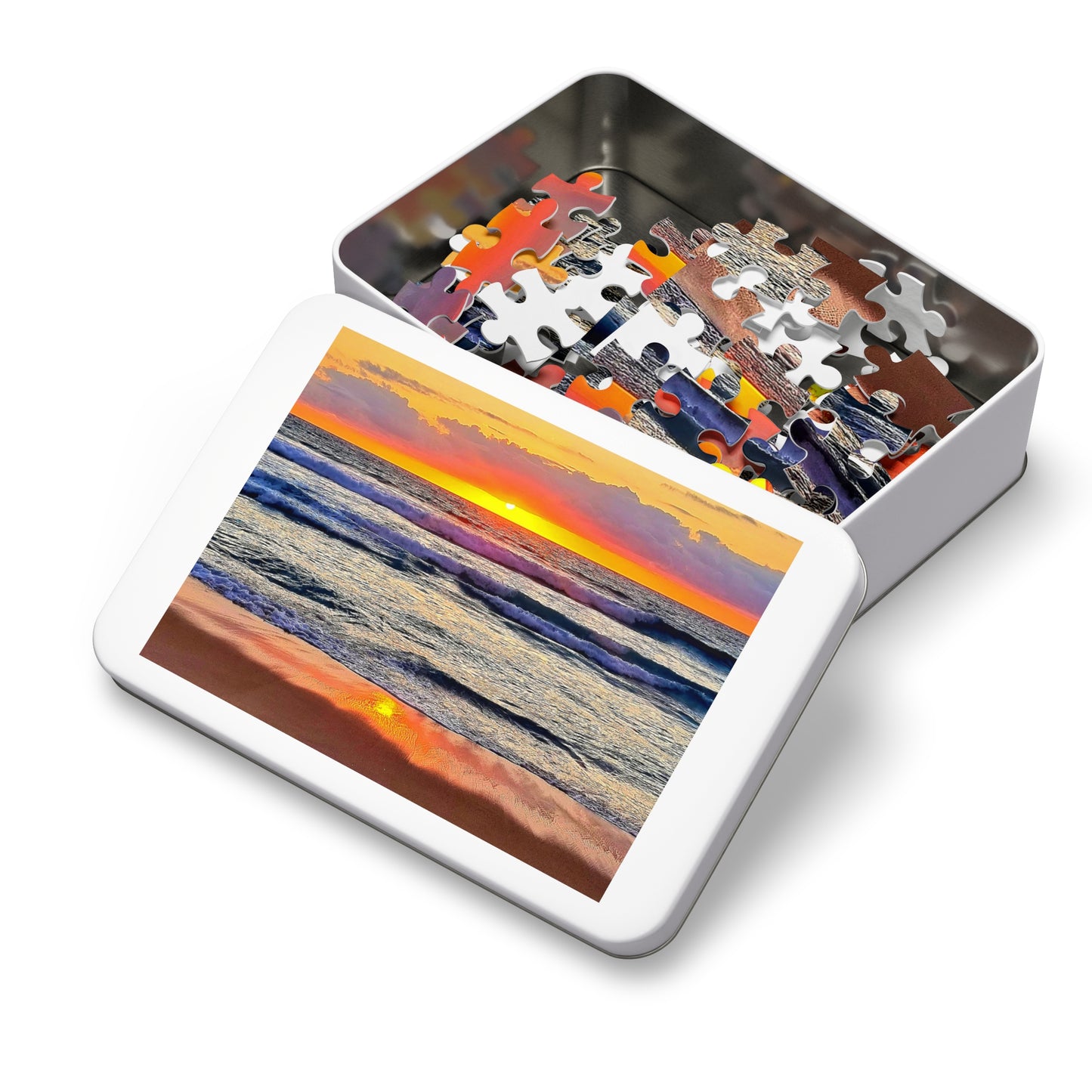 One Mile Sunrise Jigsaw Puzzle