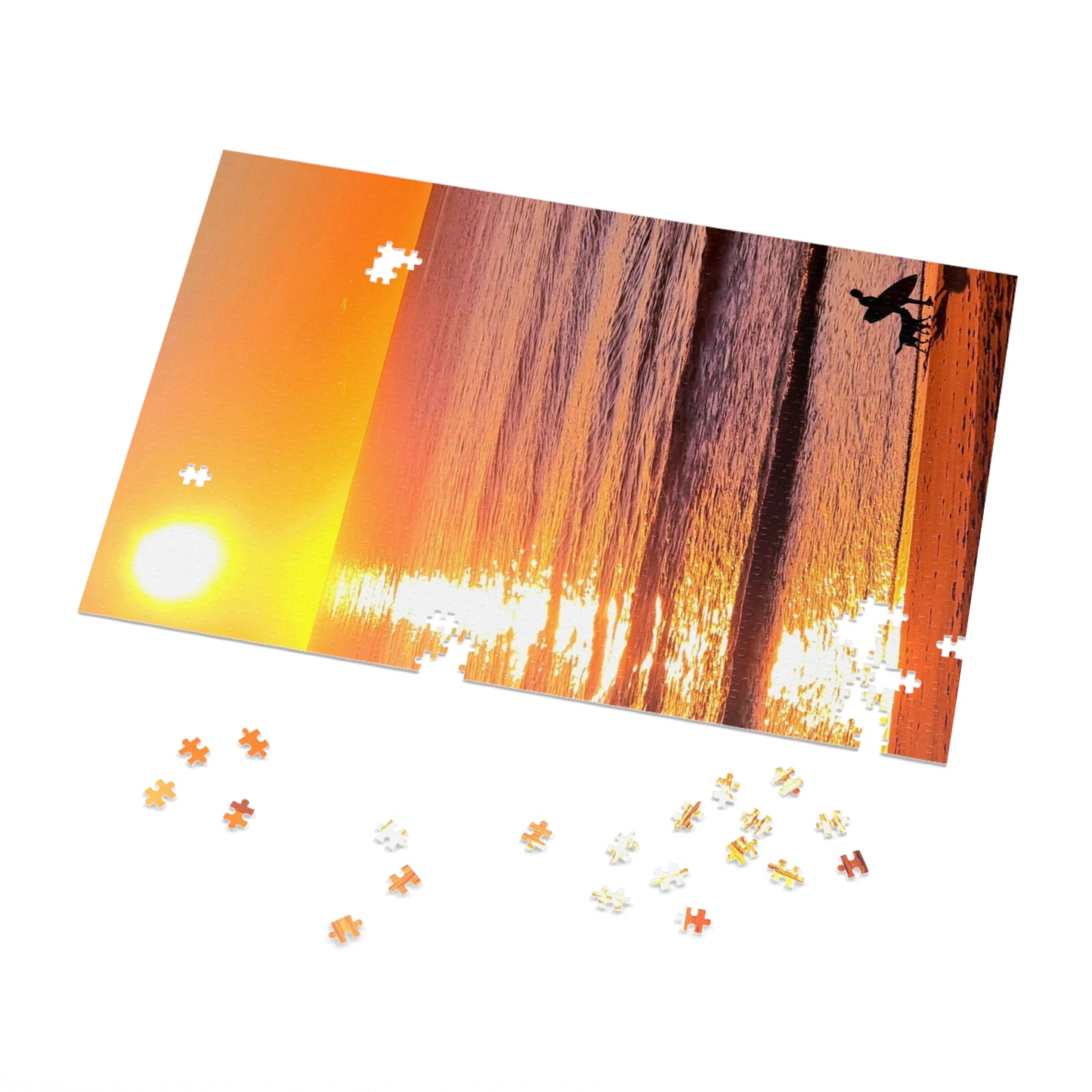 Sunrise Surfer Jigsaw Puzzle