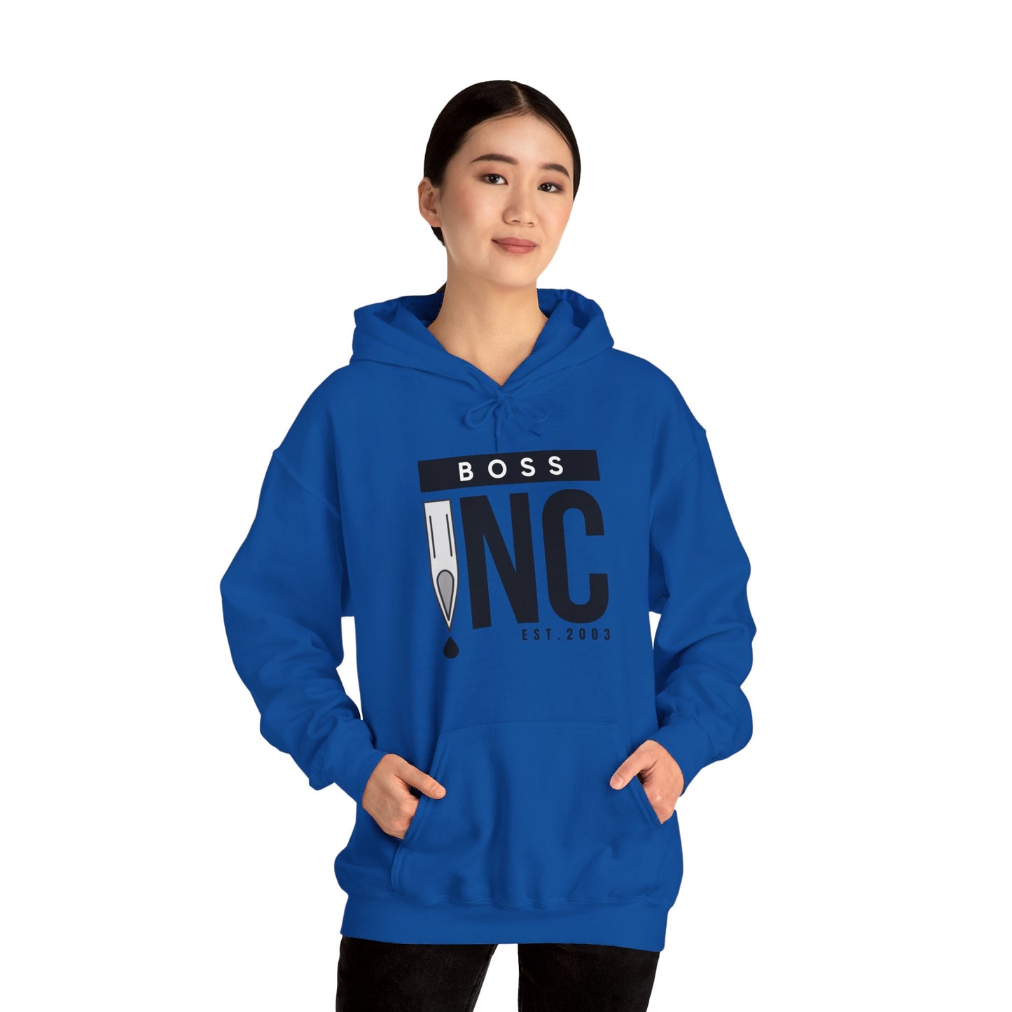 Boss INC Front Logo Multiple Colours Unisex Hoodie