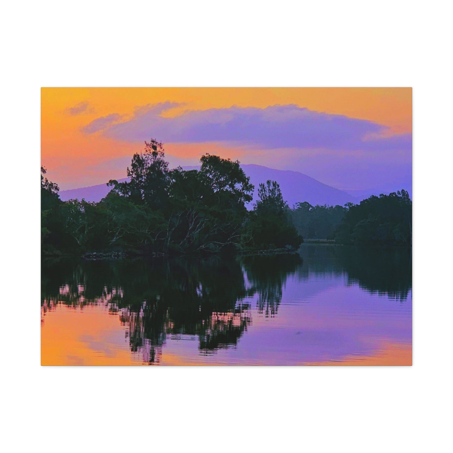 Breath of Morning Reflections Canvas Print