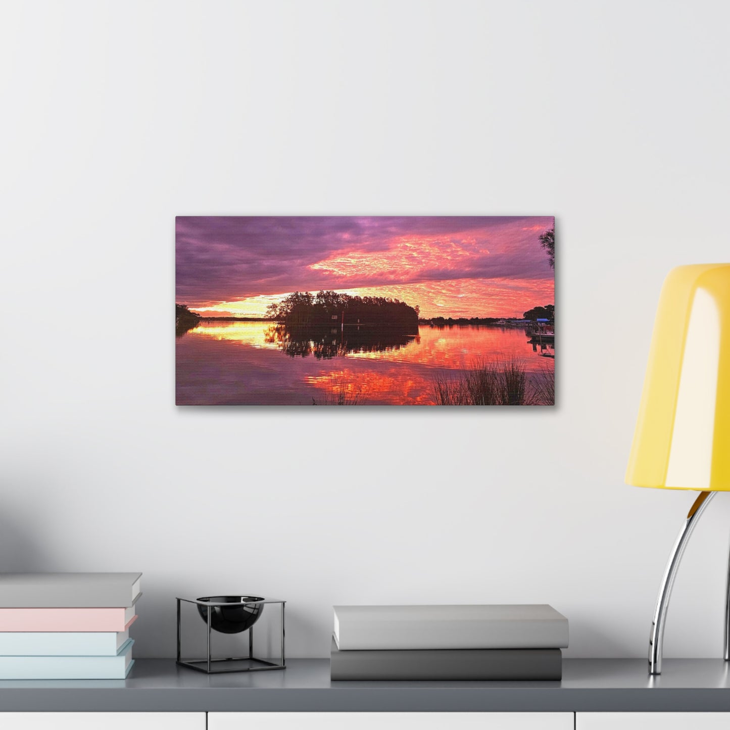 Wallis Lake Reflections Canvas Print