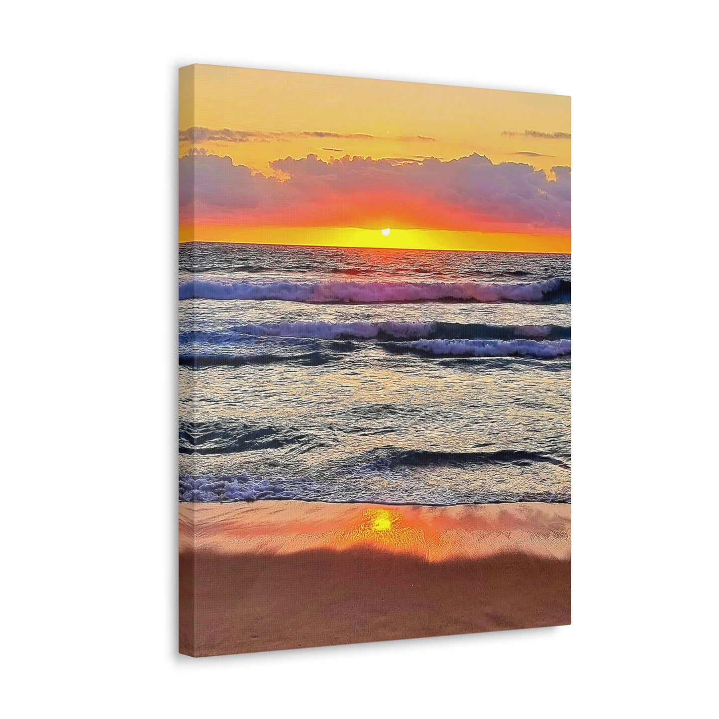 One Mile Sunrise Canvas Print