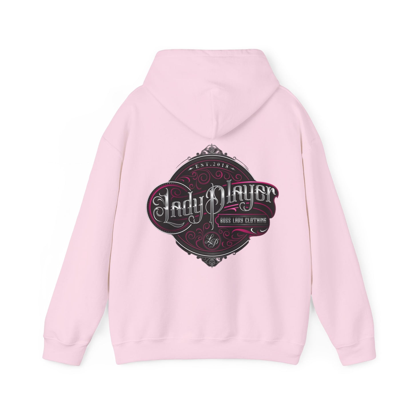 Lady Player Boss Lady Back Logo Hoodie Multi Colours